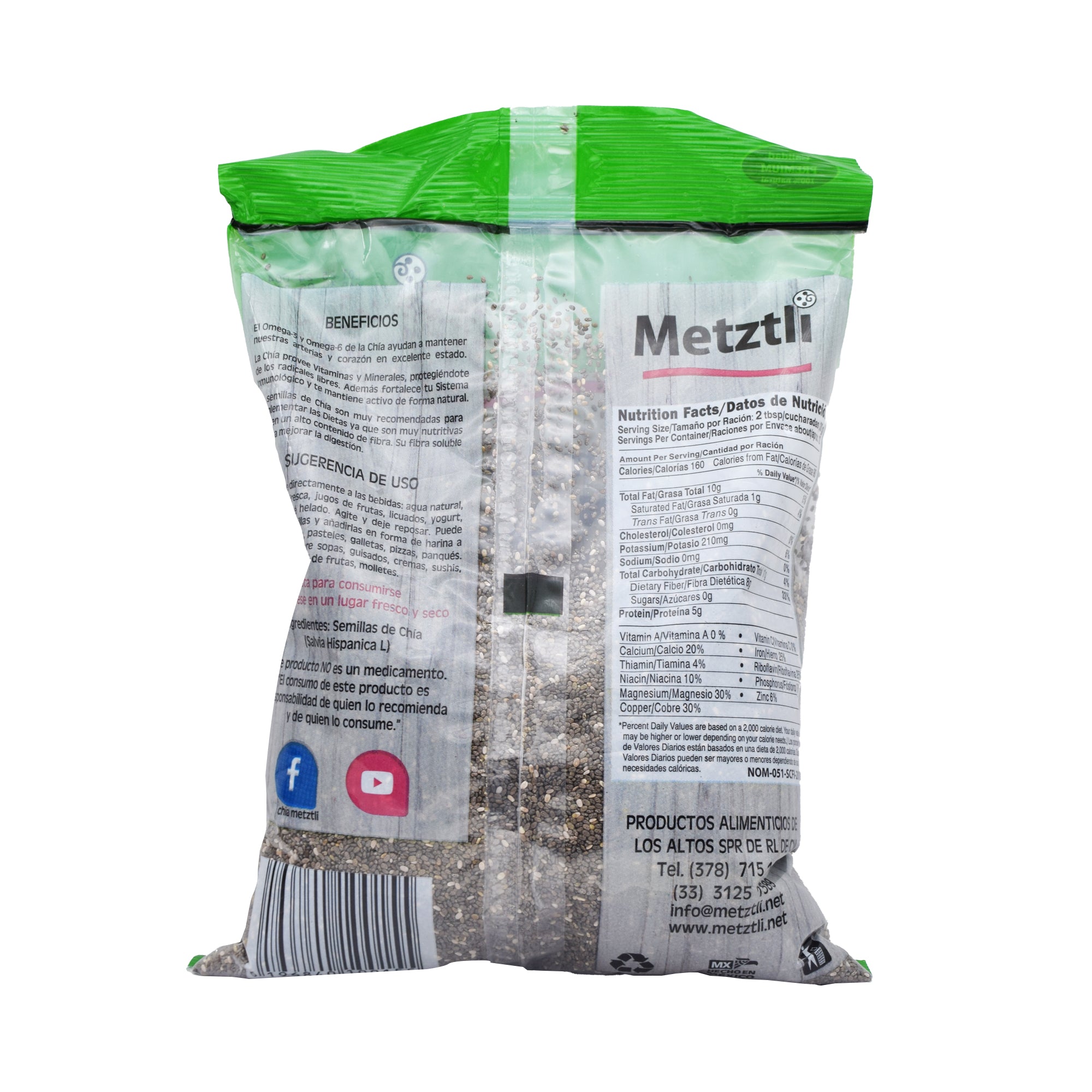 Semilla De Chia 500 G