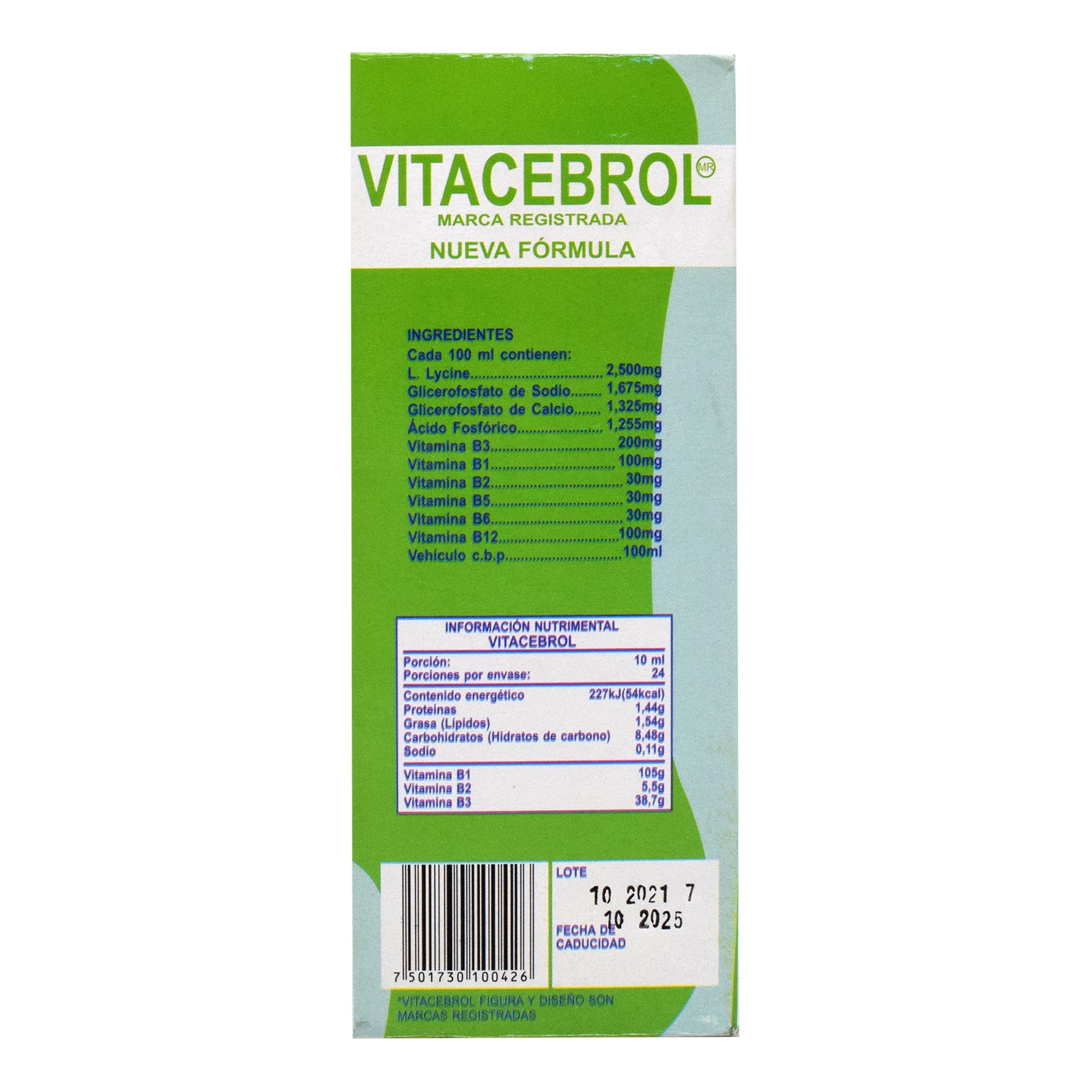 Vitacebrol Jarabe 240 Ml