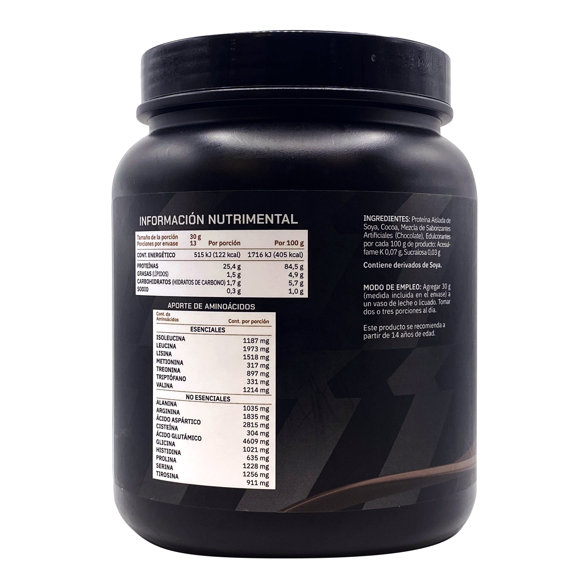 Proteina De Soya Aislada Choco 400 G