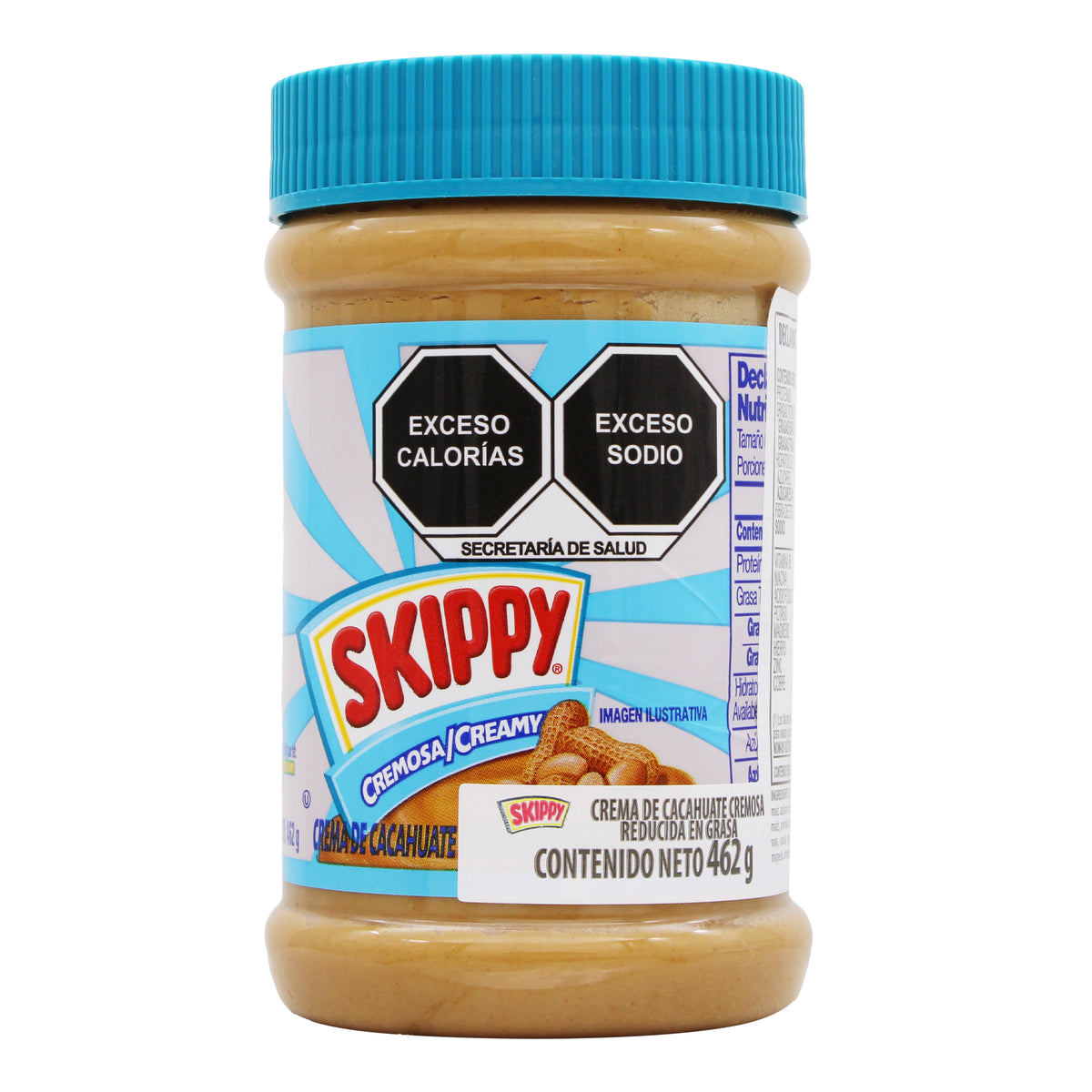 Crema De Cacahuate Cremosa Reducida En Grasa 462 G