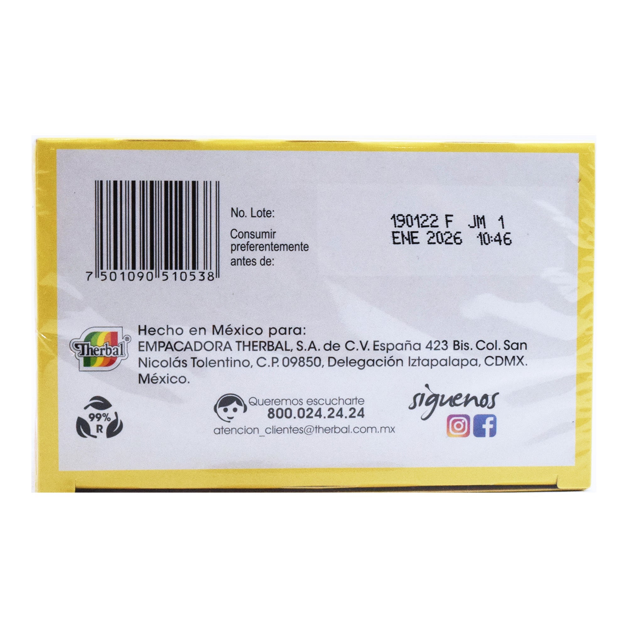 Te De Manzanilla 36 Sob