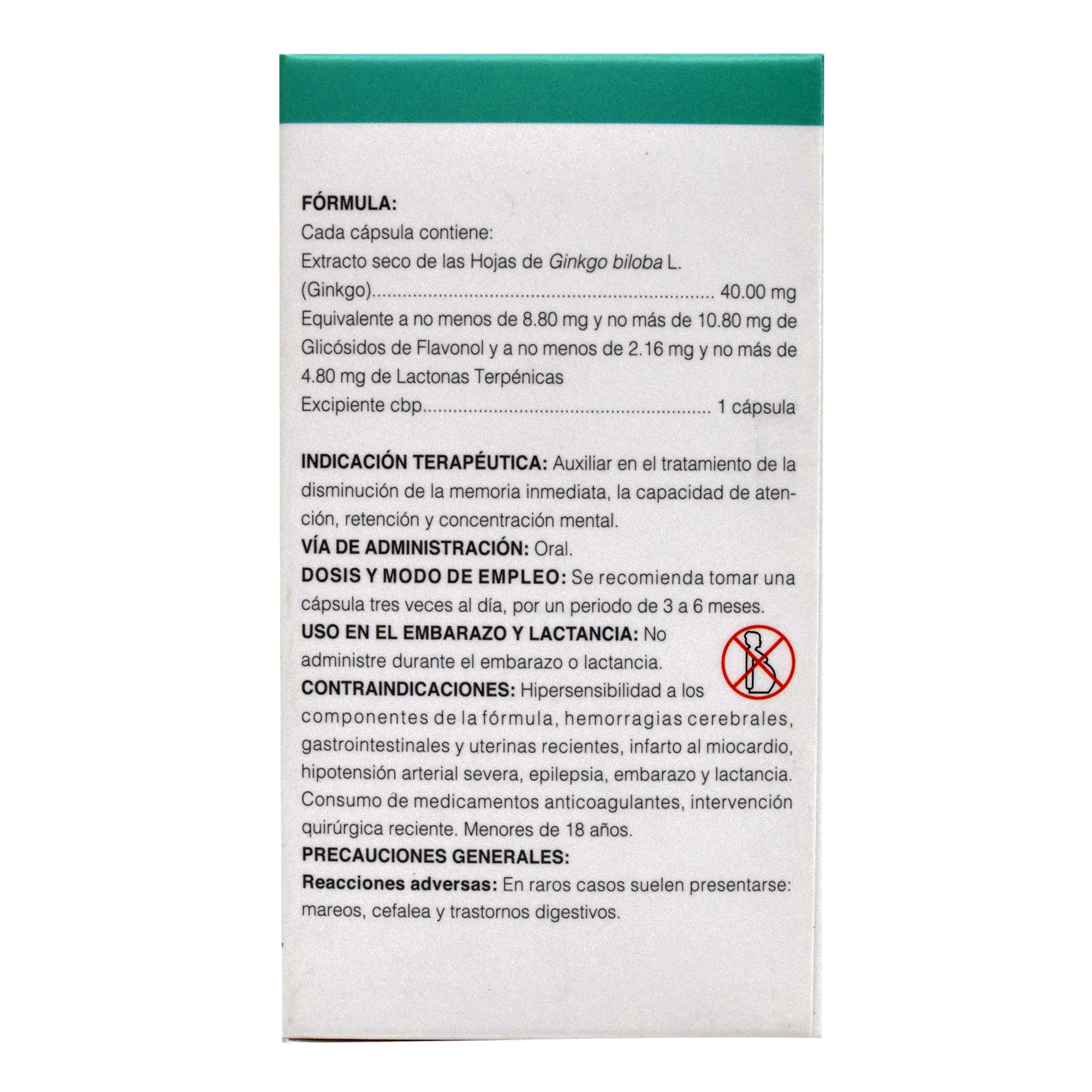 Ginkgo Biloba Lingnum 30 Cap