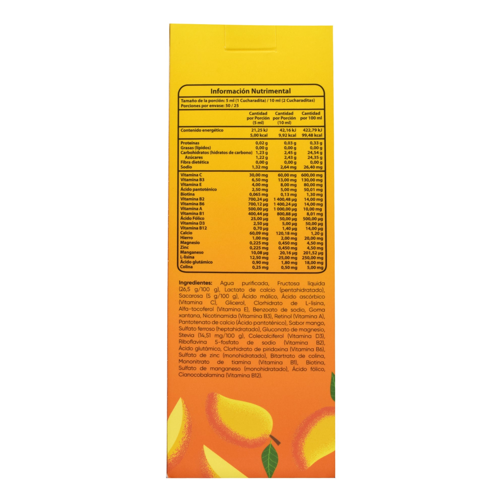 Vitaminas Y Minerales Con Lisina 250 Ml