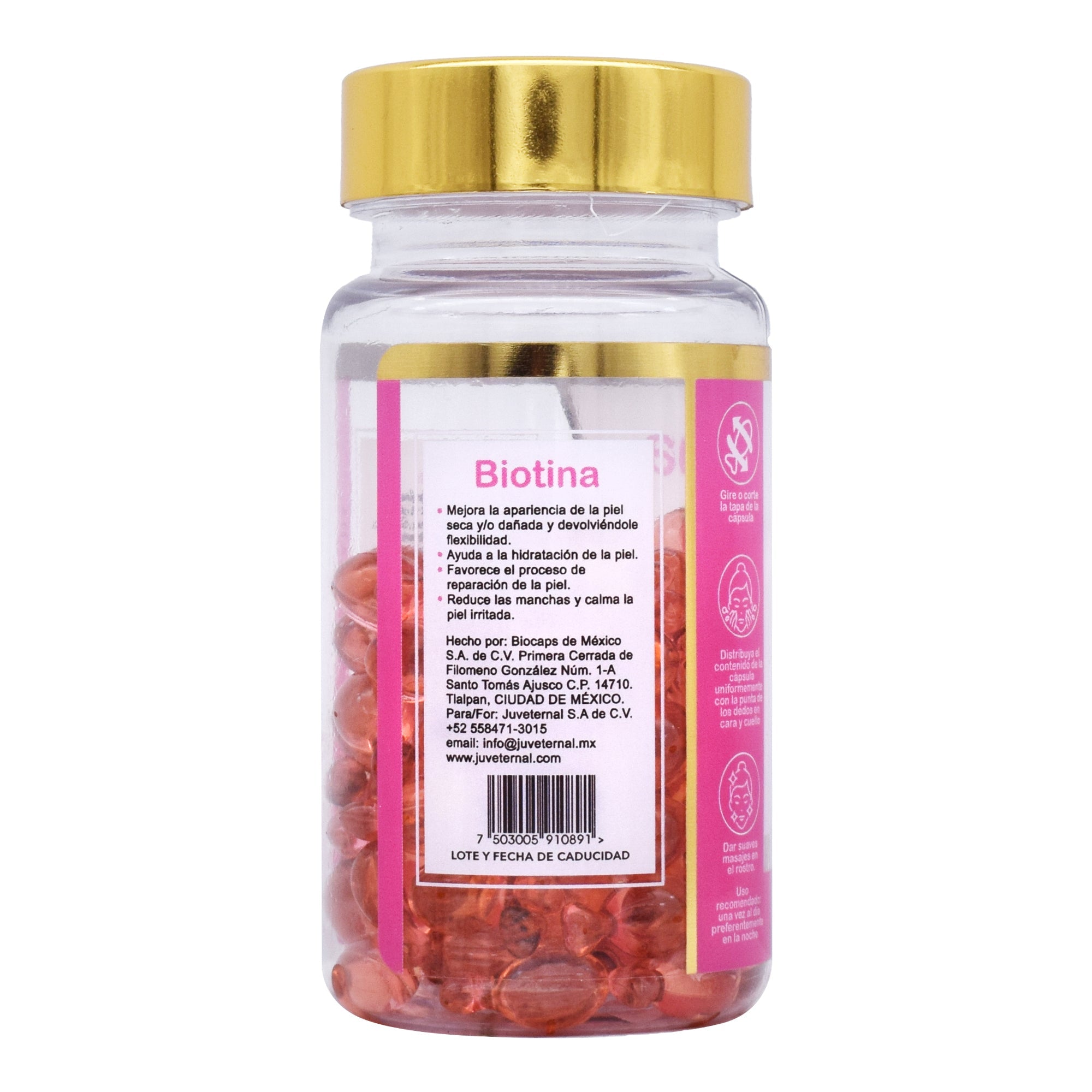 Biotina Facial 90 Cap