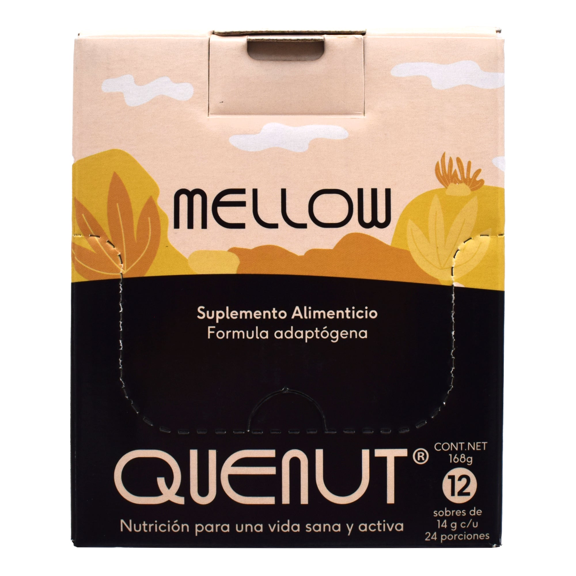 Mellow Matcha Latte Hongos Adaptogenos 14 G C/u (PAQUETE 12)