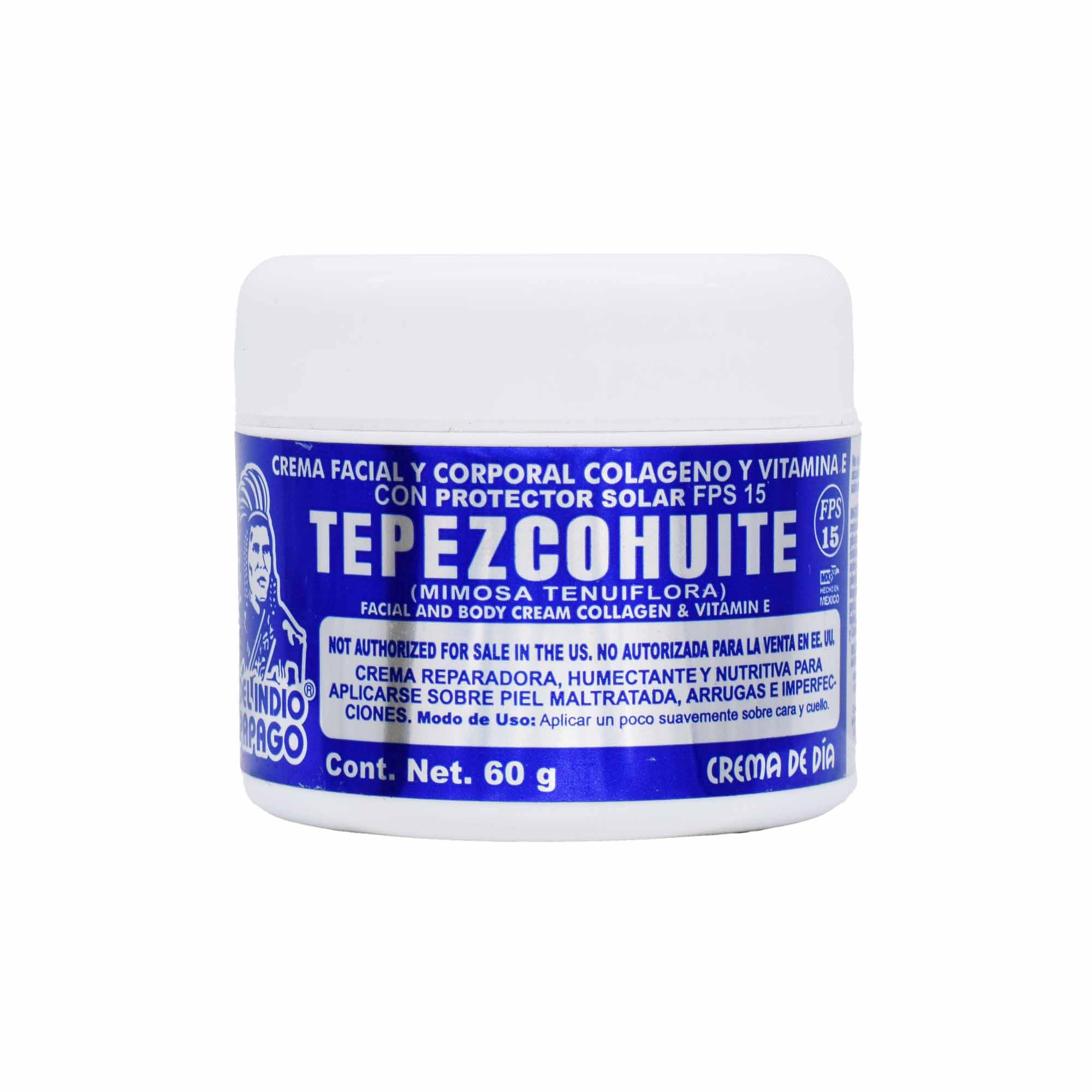 Crema De Tepezcohuite Blanca 60 G