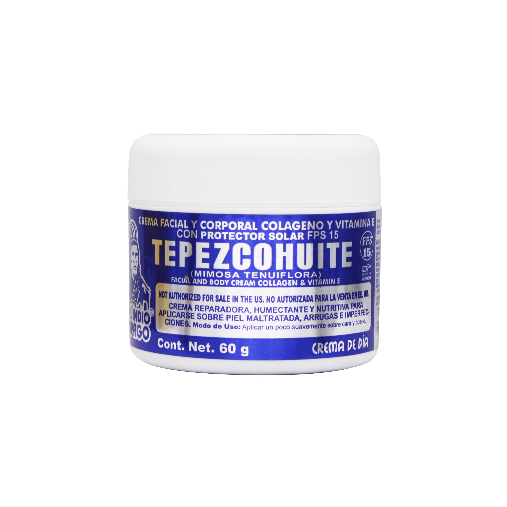 Crema De Tepezcohuite Blanca 60 G