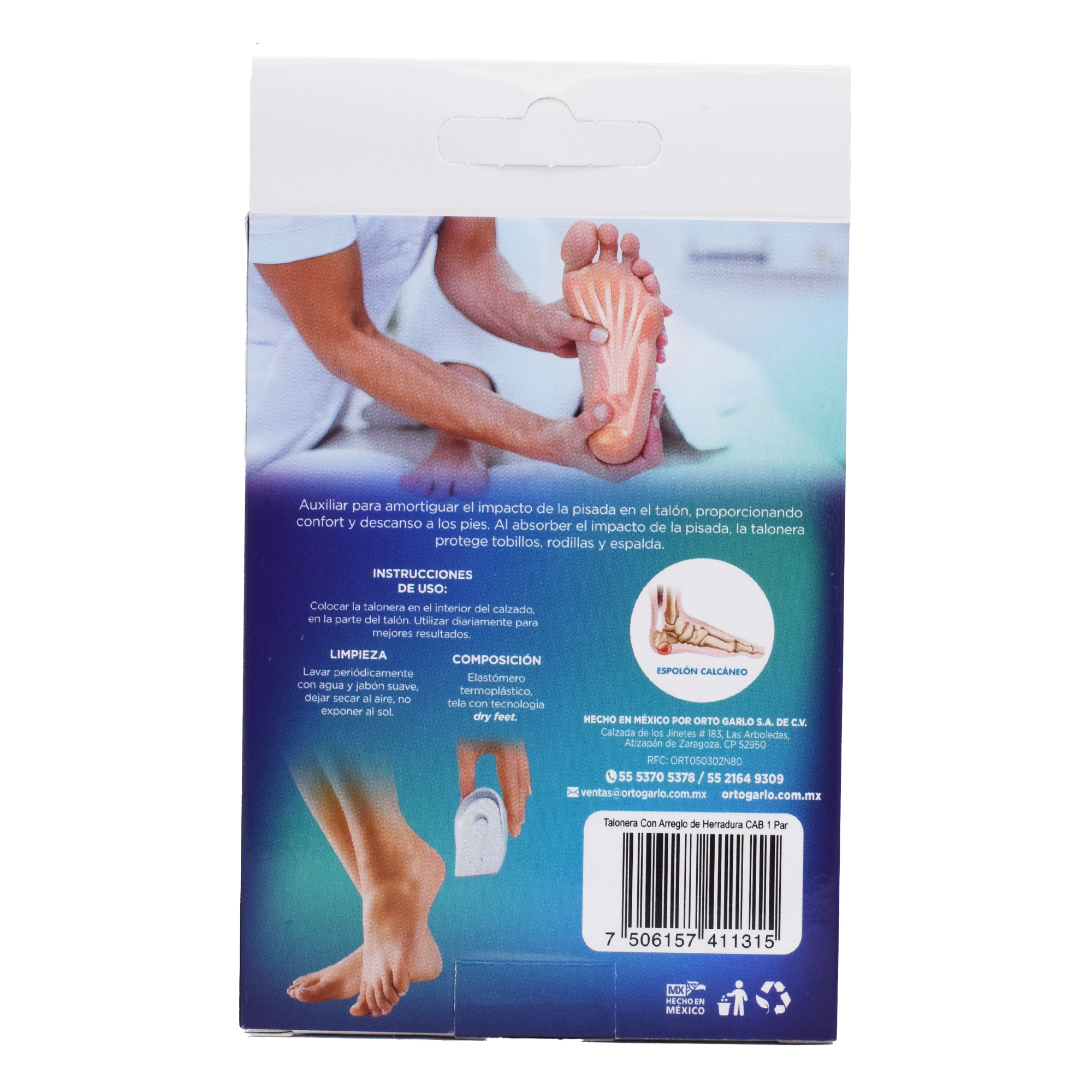 Talonera De Gel Dona