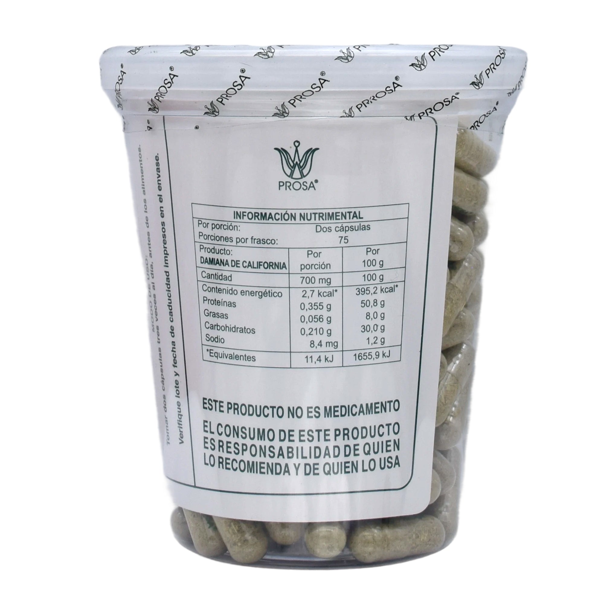 Damiana De California 150 Cap