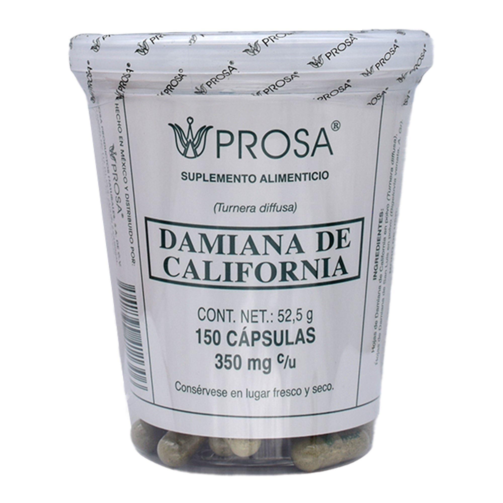 Damiana De California 150 Cap