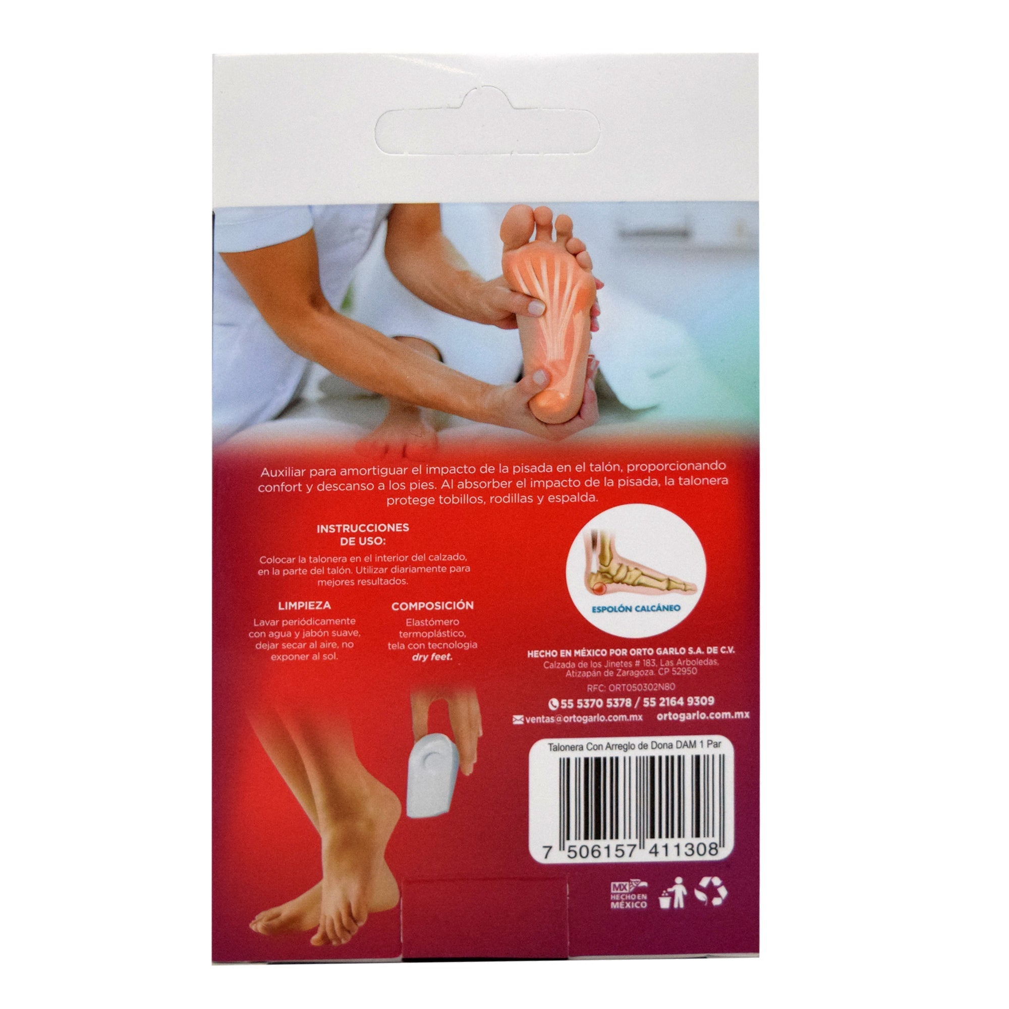 Talonera De Gel Dona Dama