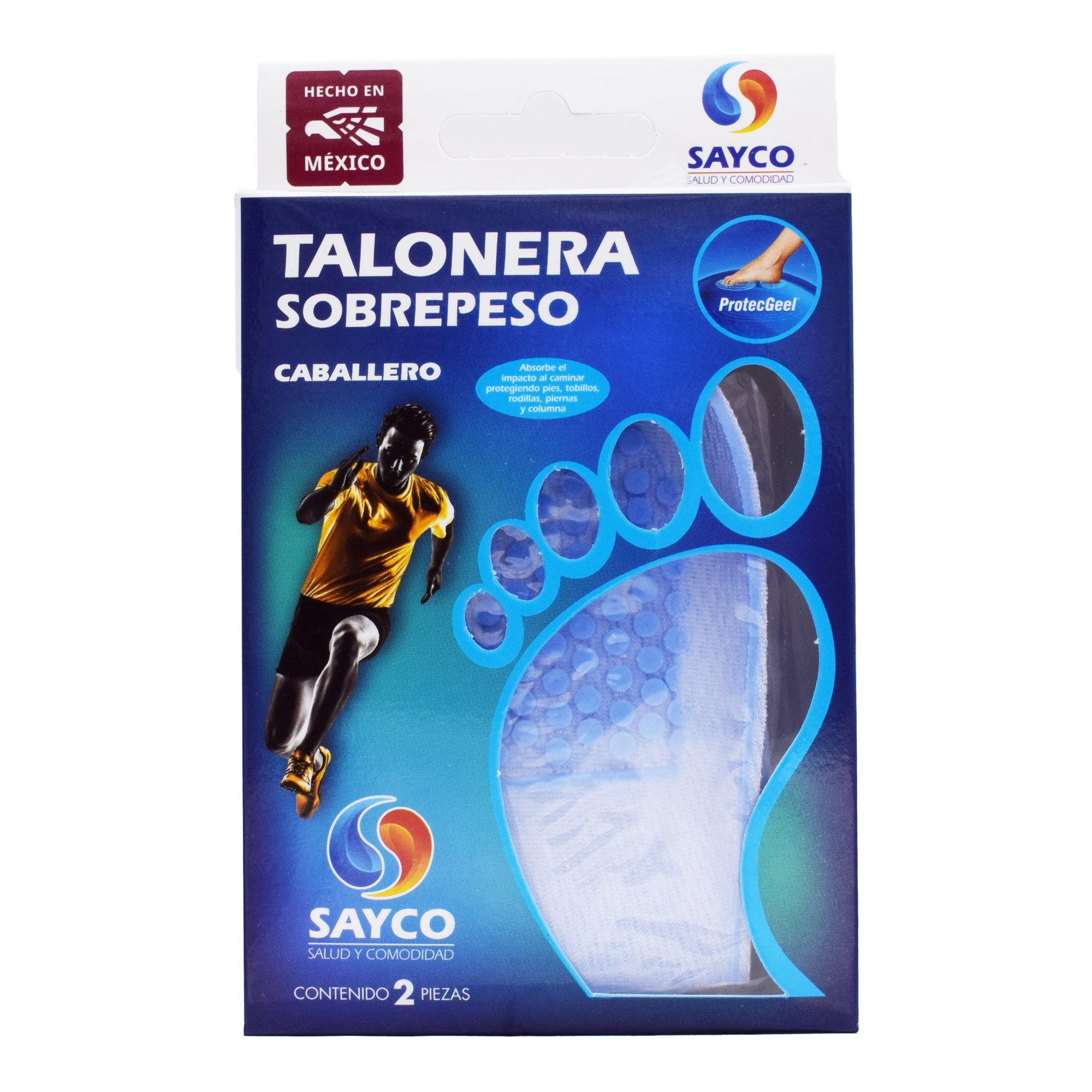 Talonera De Gel Sobre Peso Caballero