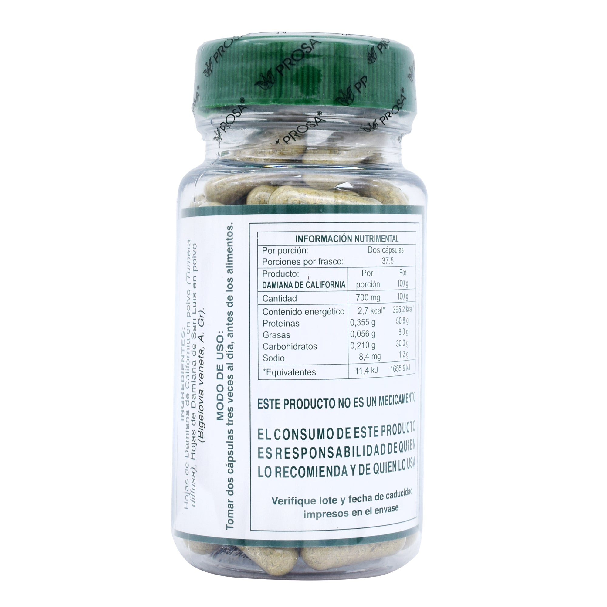 Damiana De California 75 Cap