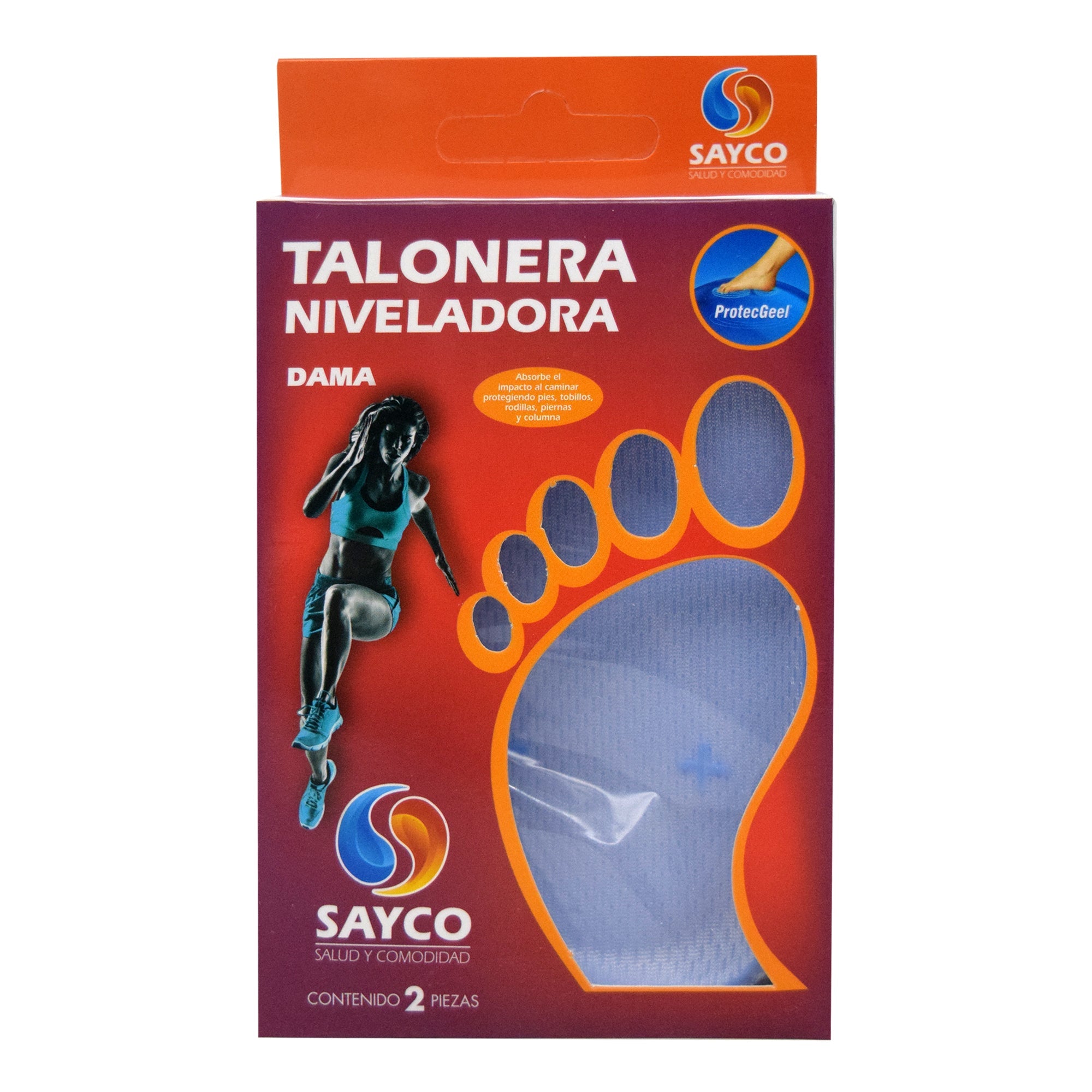 Talonera De Gel Balanceadora Dama