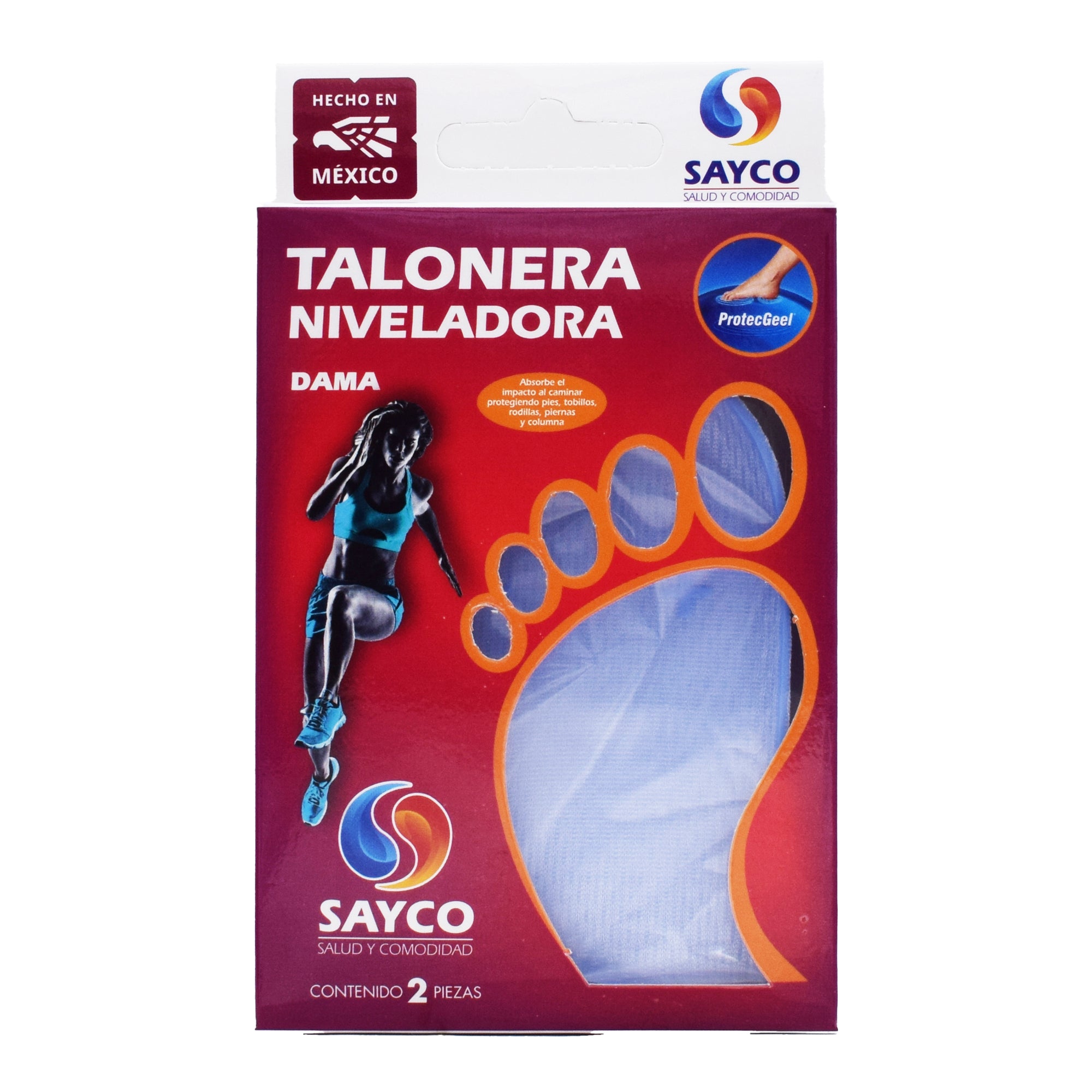 Talonera De Gel Balanceadora Dama