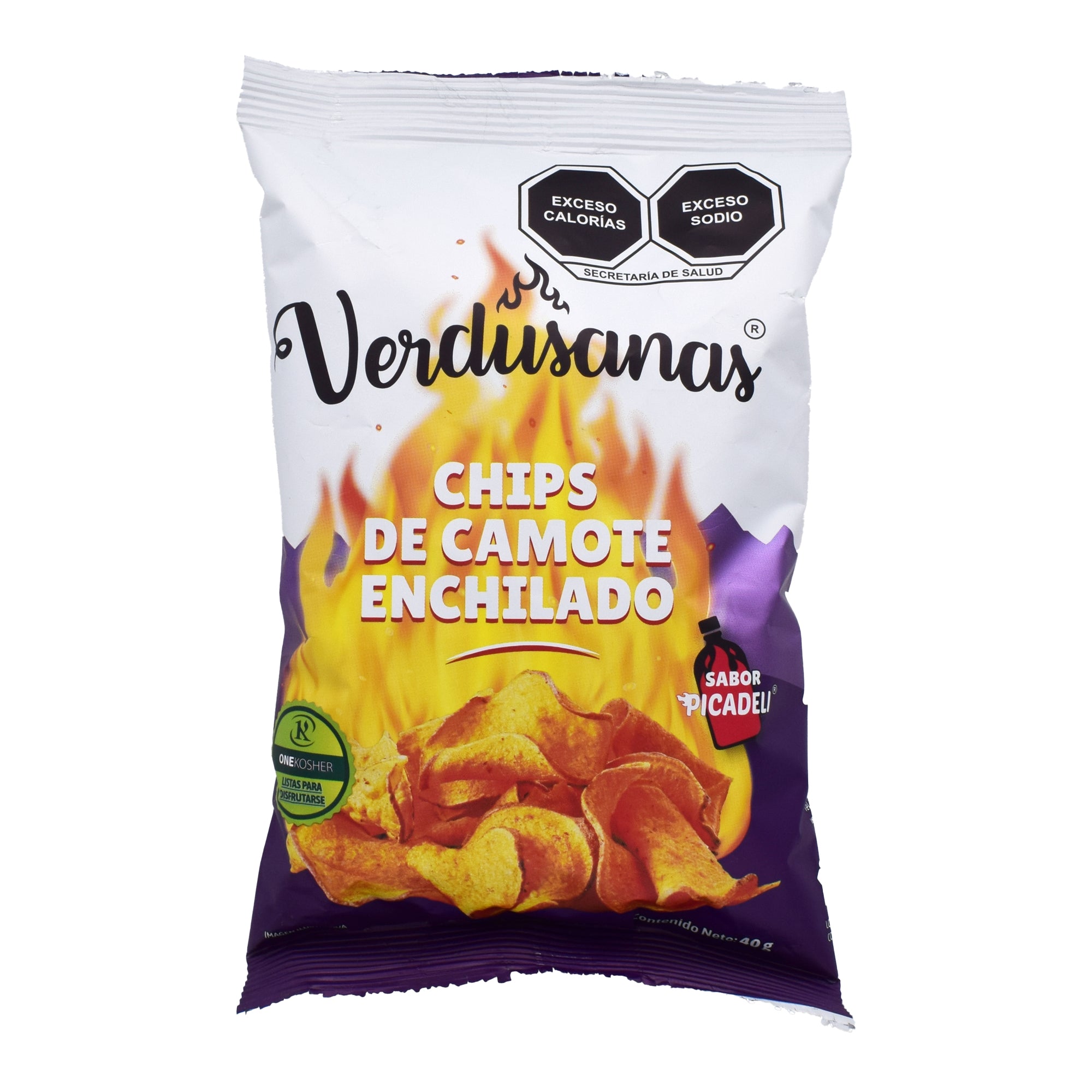 Chips De Camote Enchilado 40 G