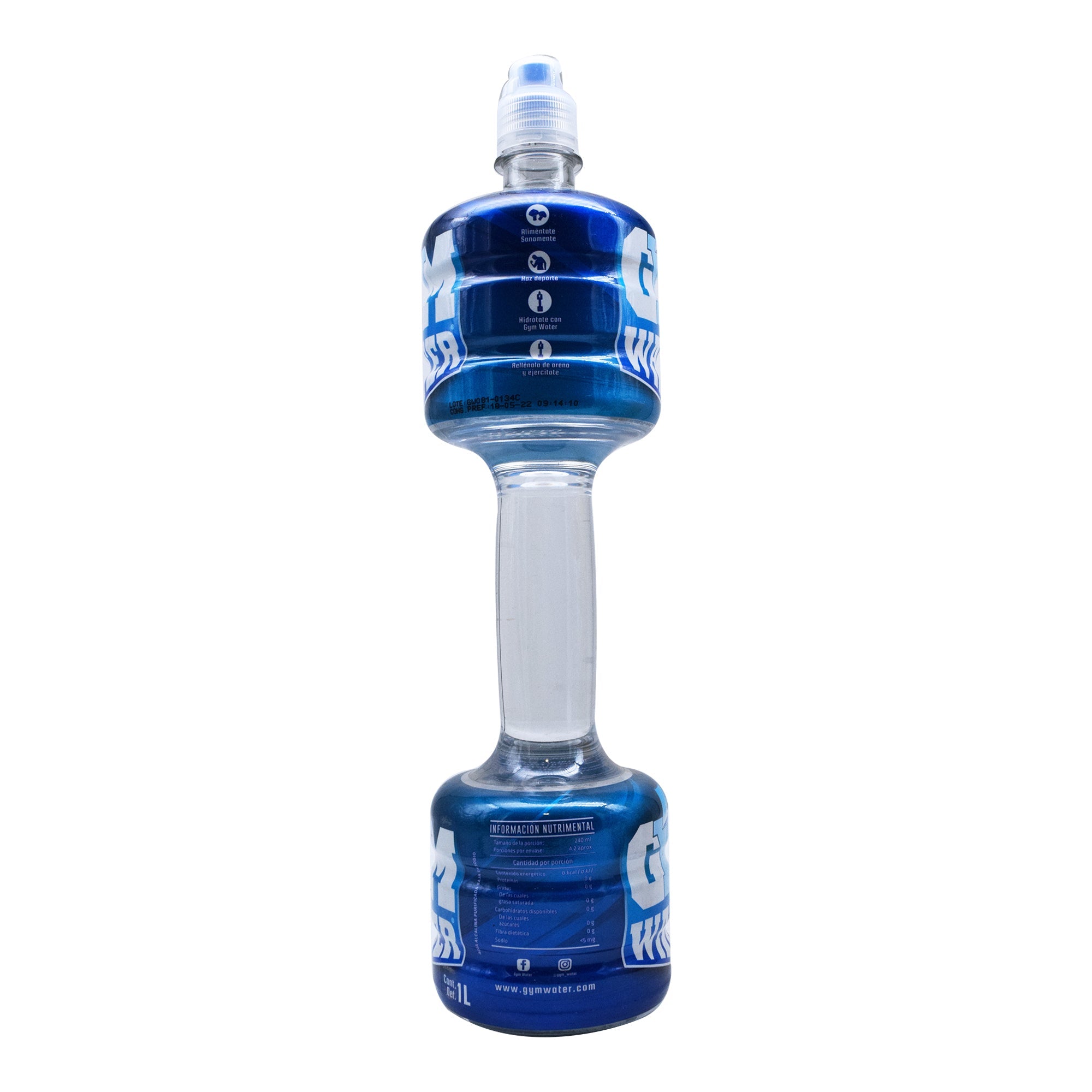 Gym Water  Agua Alcalina  1 L