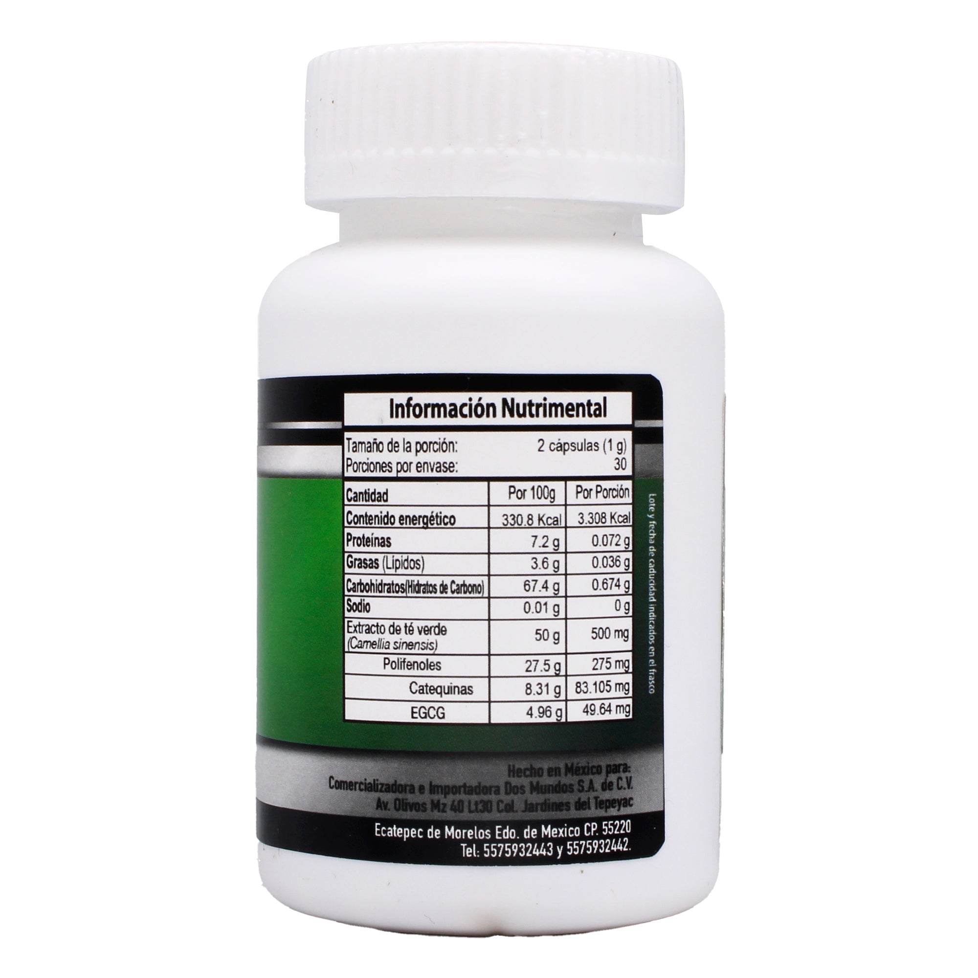 Egcg Extracto Te Verde 60 Cap