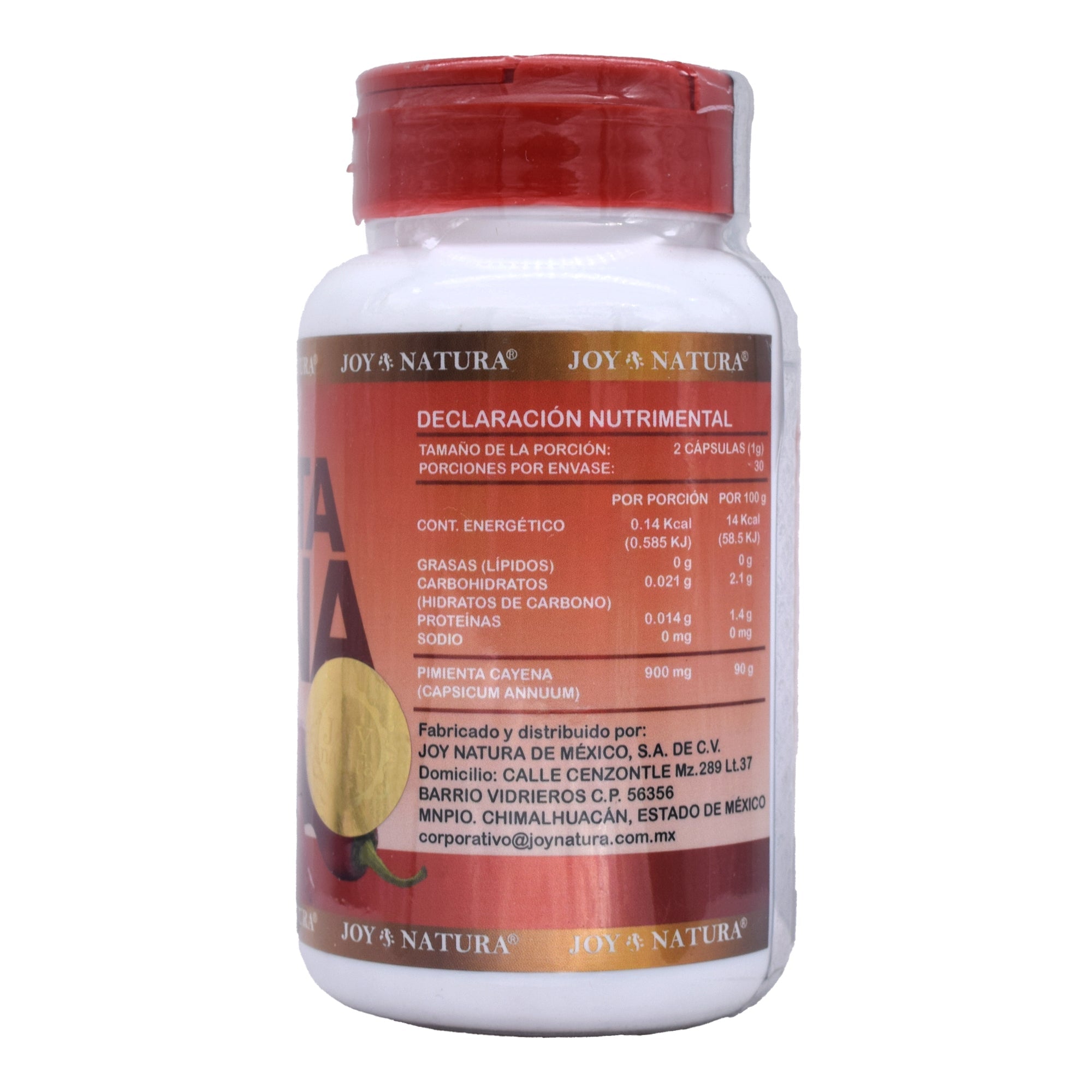 Pimienta Cayena 60 Cap