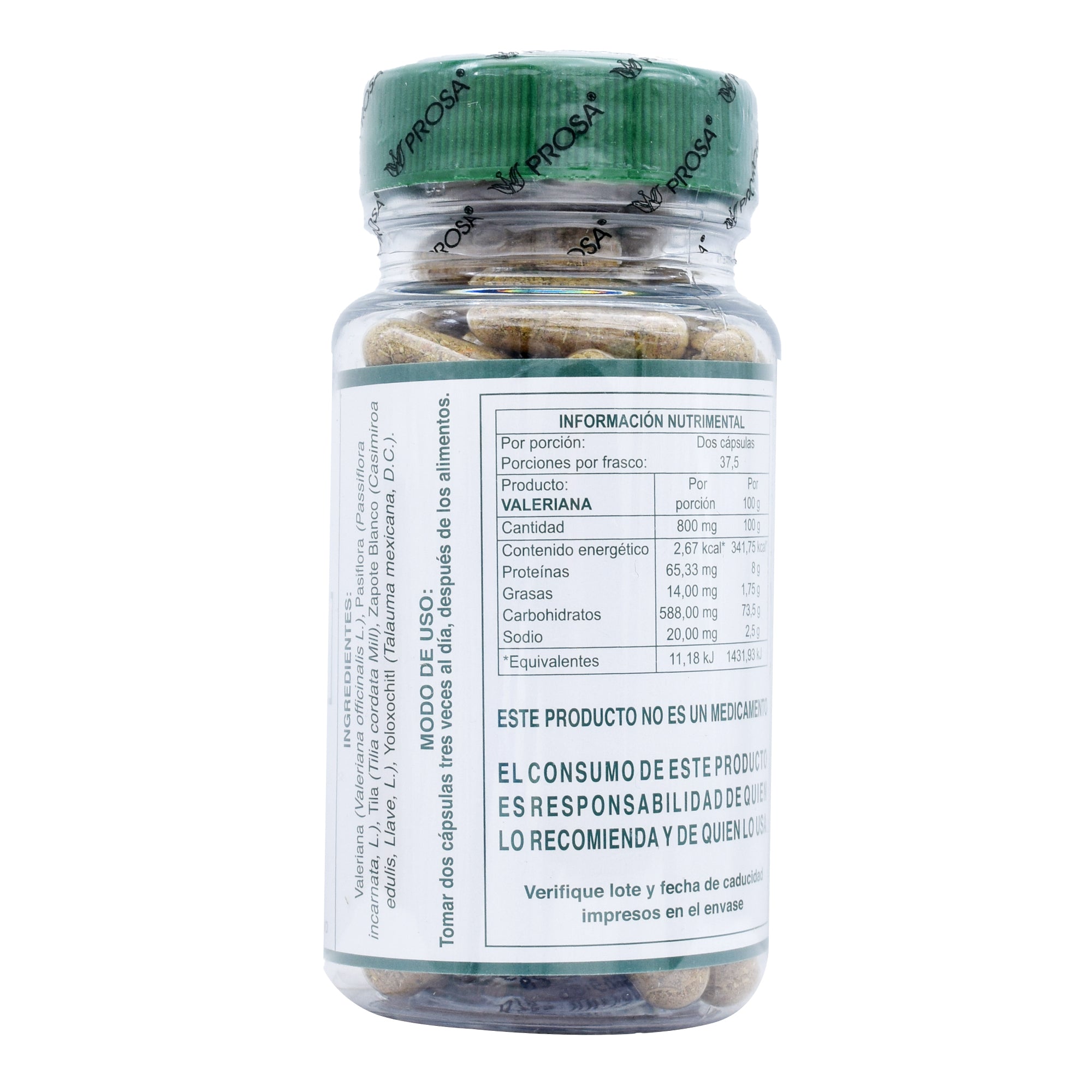 Valeriana 75 Cap