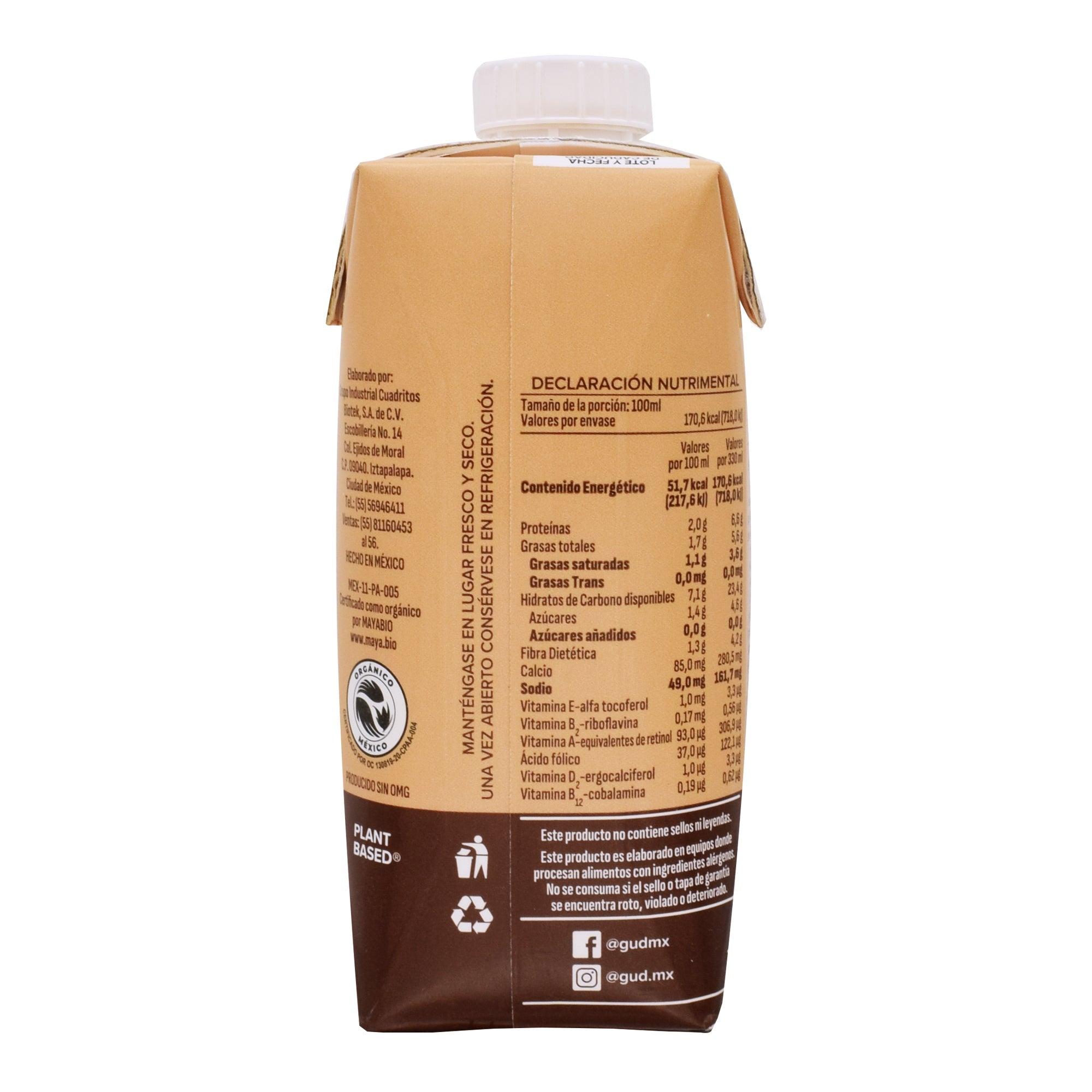 Bebida Avena Cafe Mocha 330 Ml