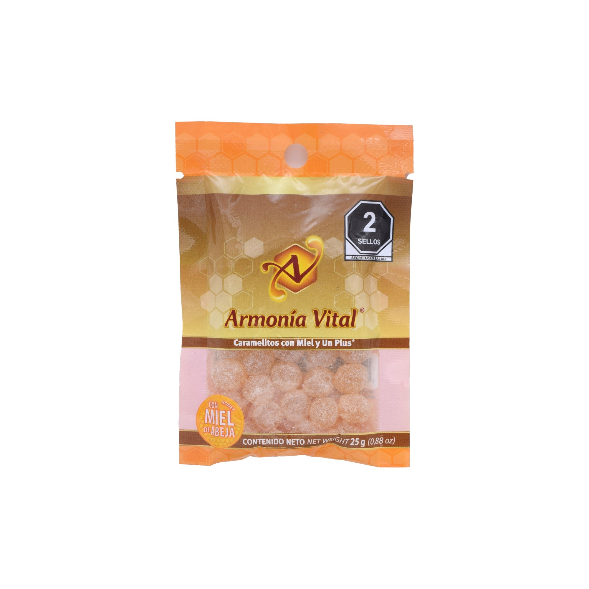 Caramelo Miel Fortiplus 25 G (PAQUETE 6)