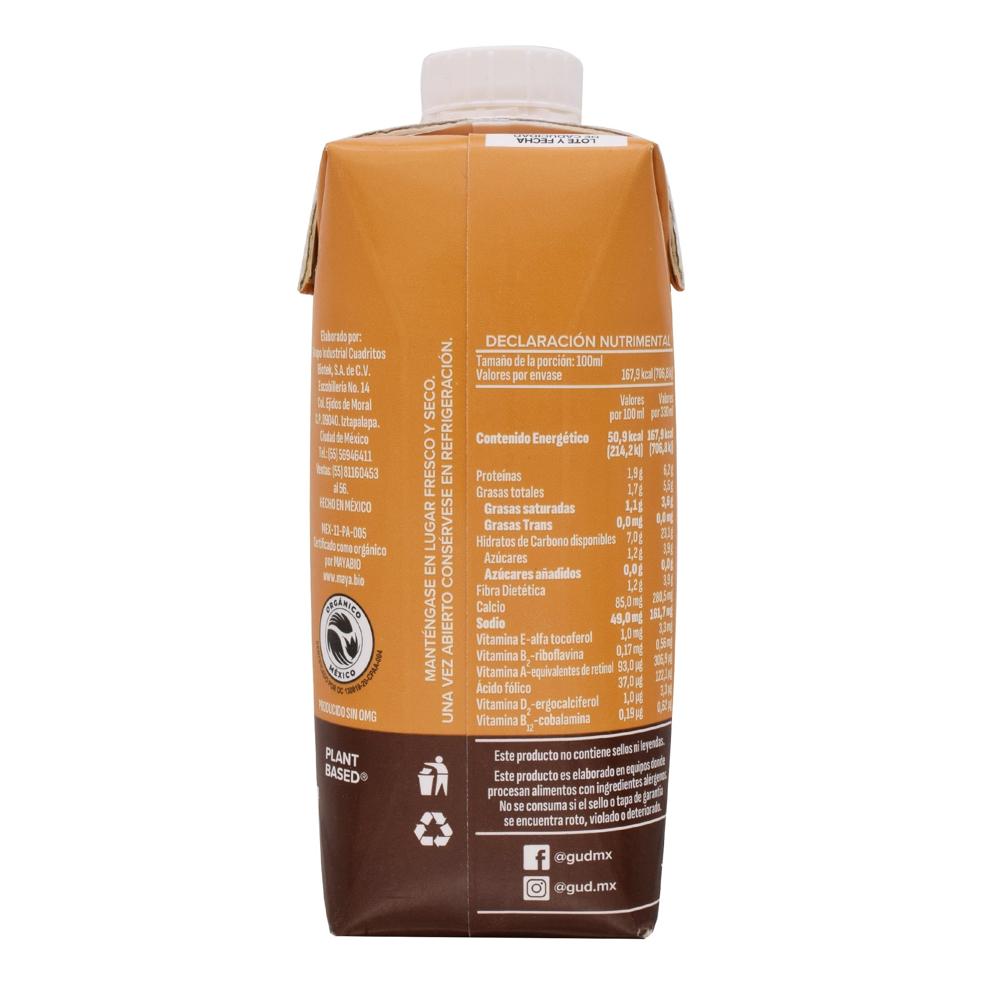 Bebida Avena Cafe 330 Ml