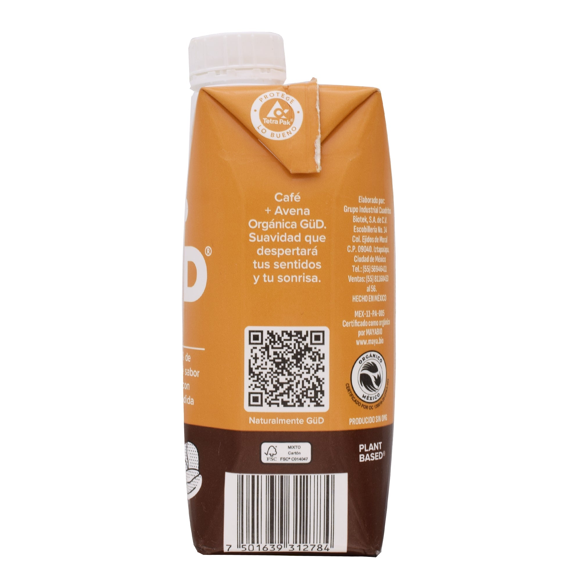Bebida Avena Cafe 330 Ml