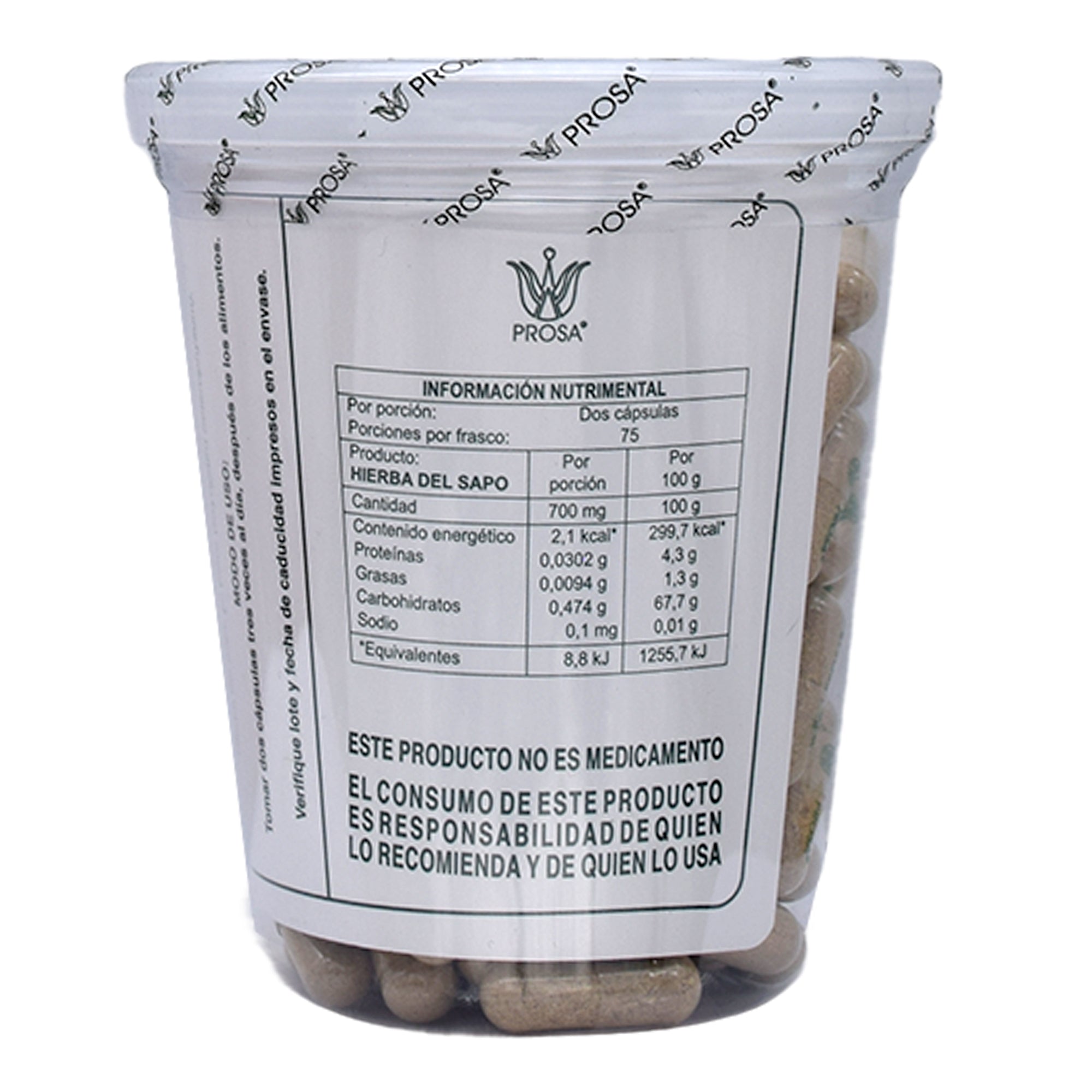 Hierba Del Sapo 150 Cap