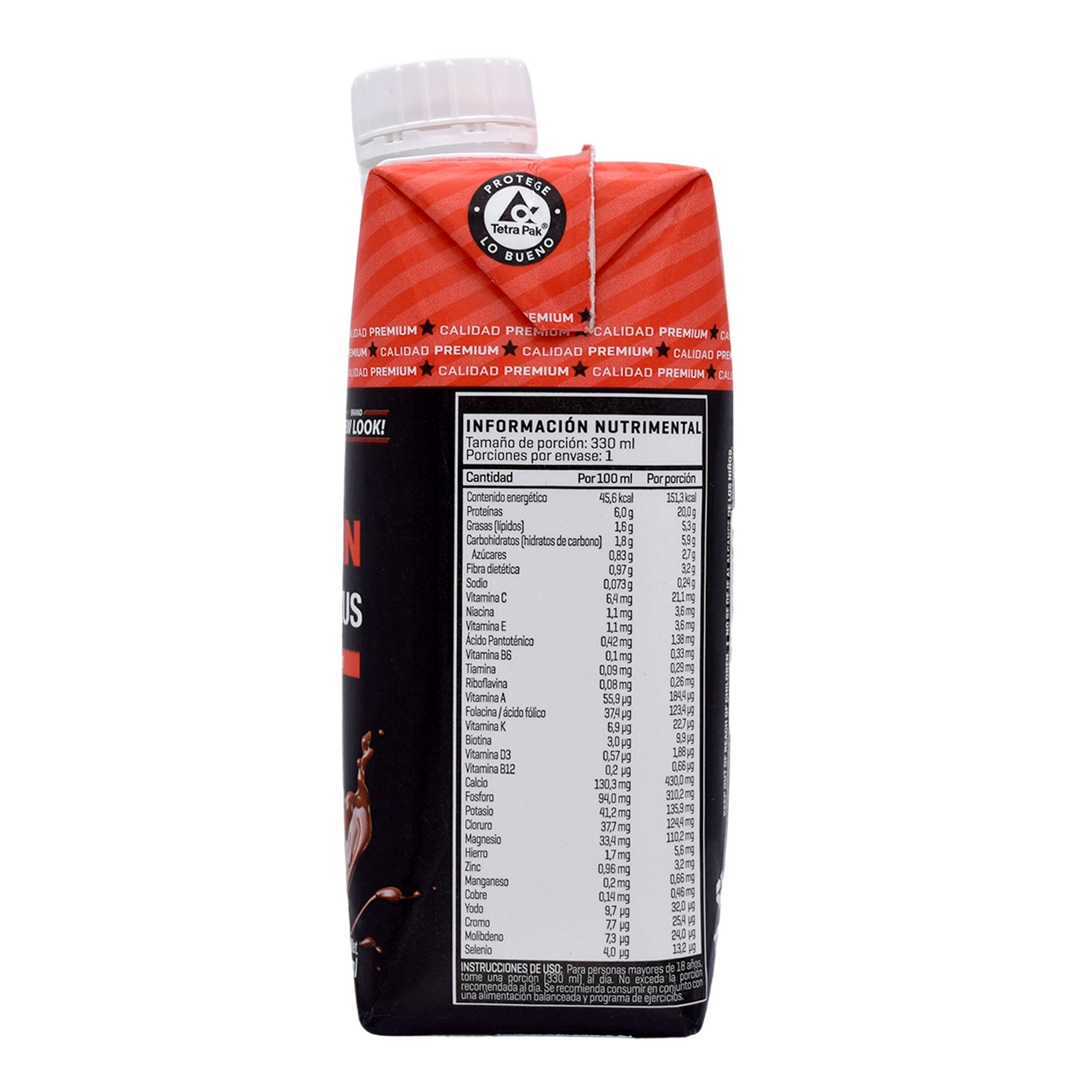 Bebida Proteina 20 G Chocolate 330 Ml