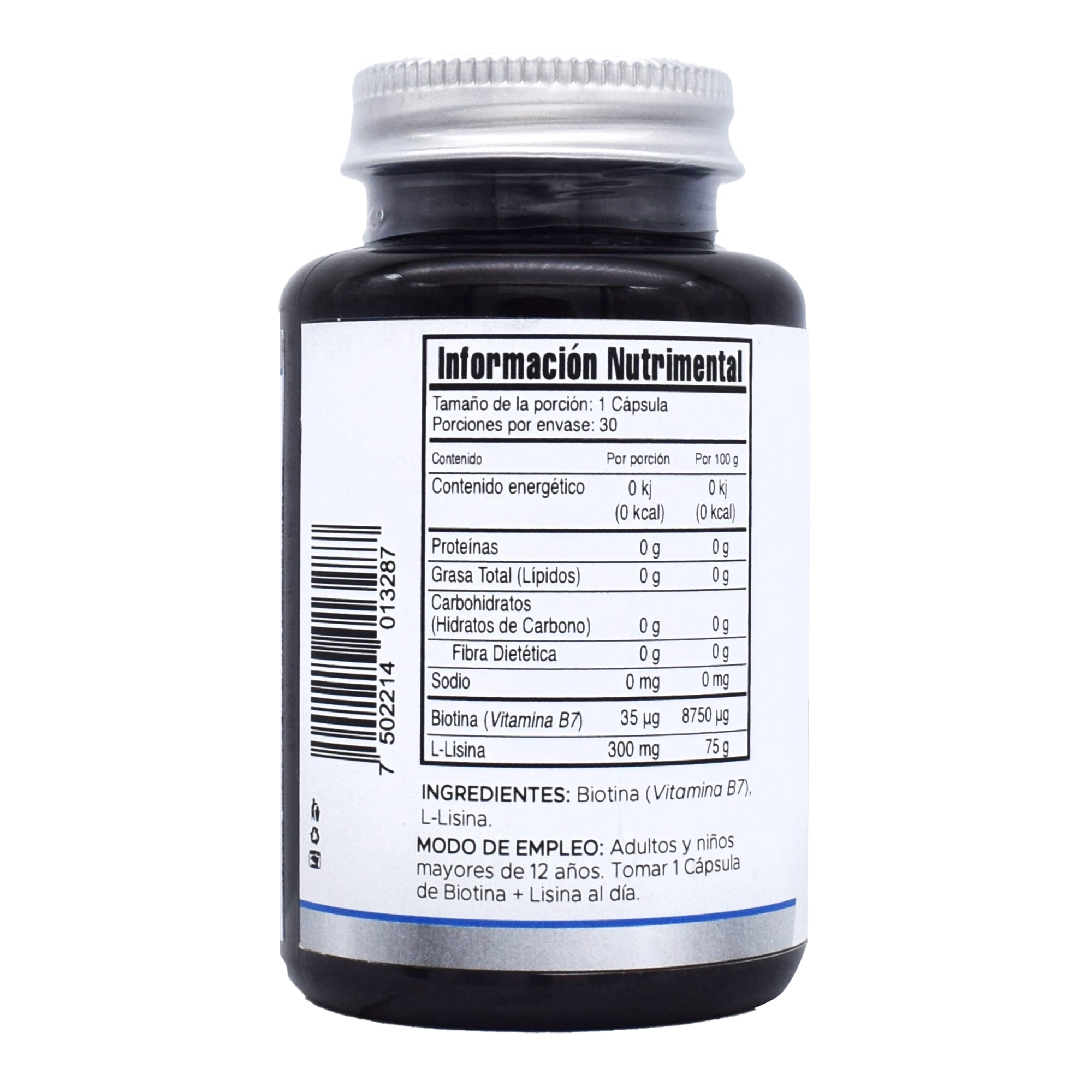 Biotina Lisina 30 Cap