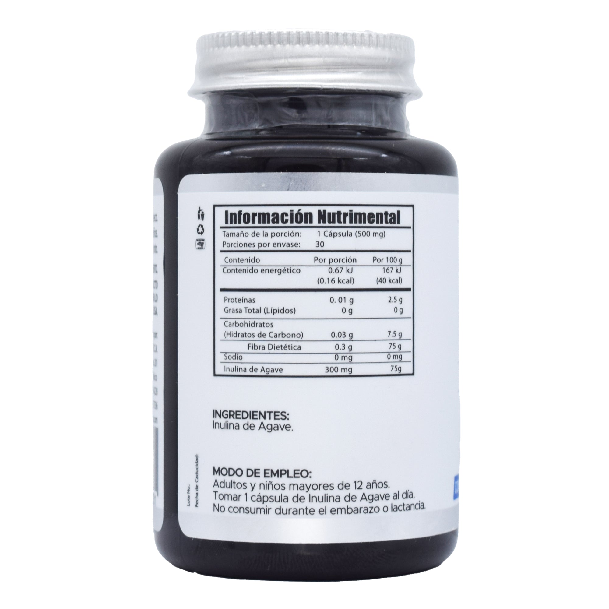 Inulina De Agave  30 Cap