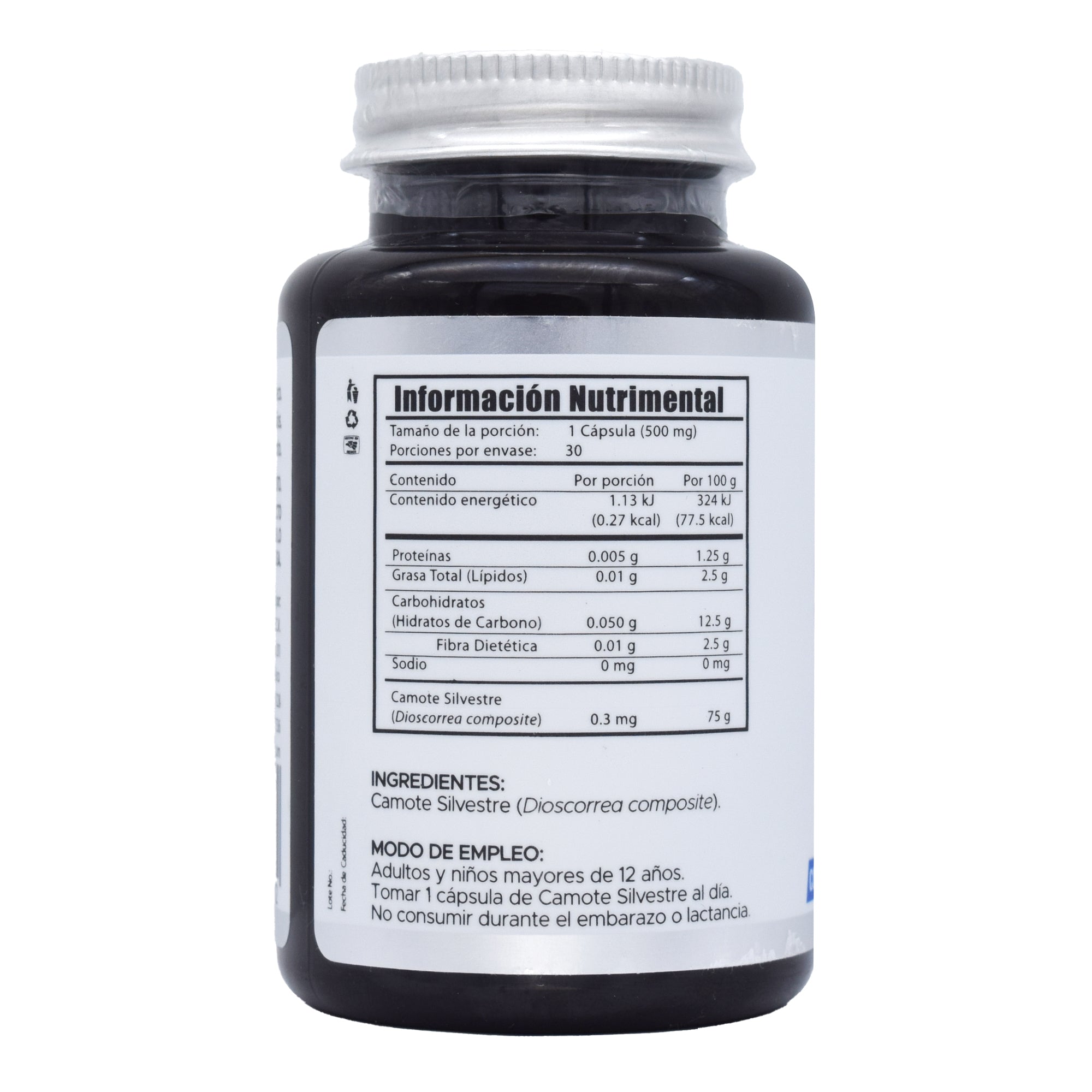 Camote Silvestre 30 Cap