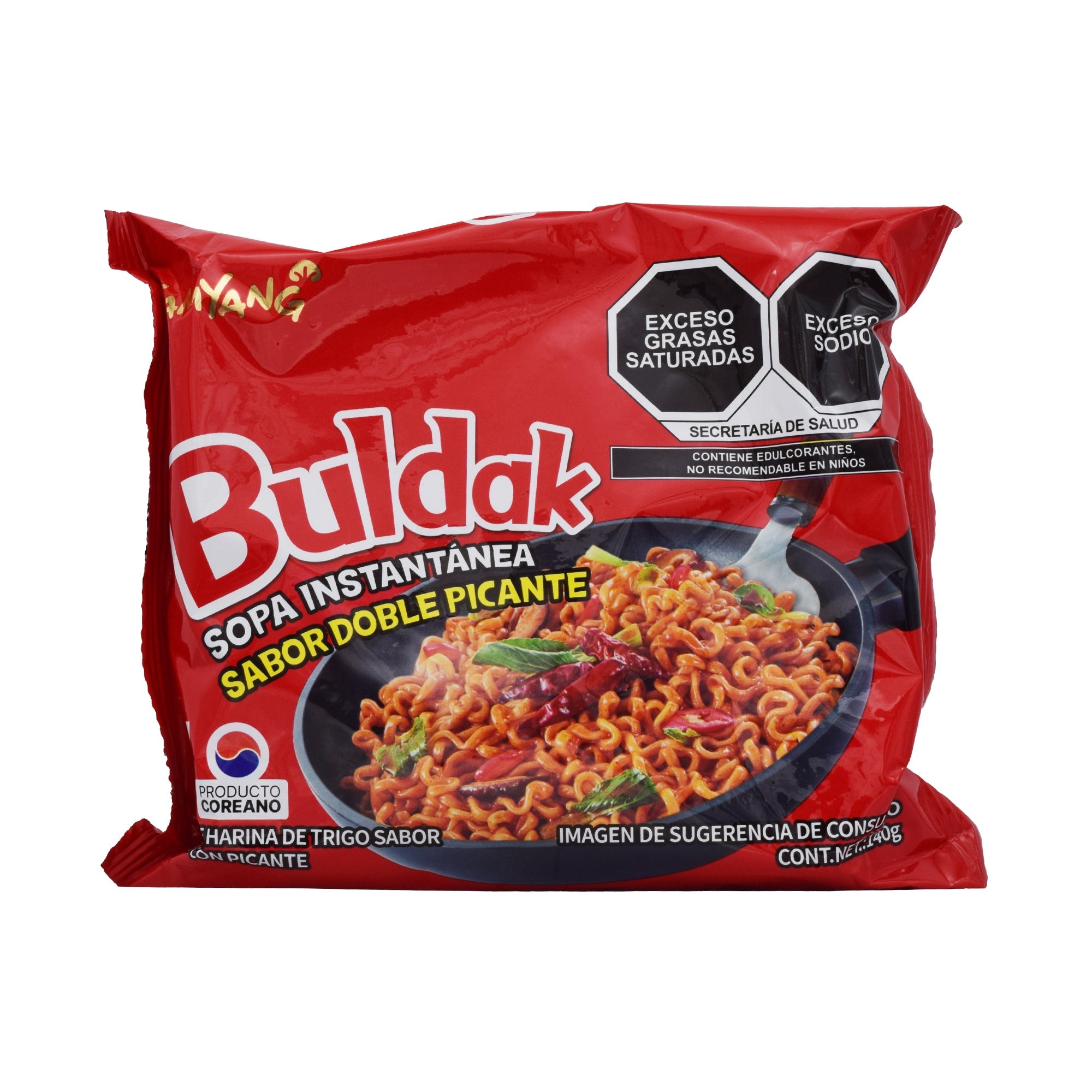 Sopa Instantanea Doble Picante Buldak 140 G