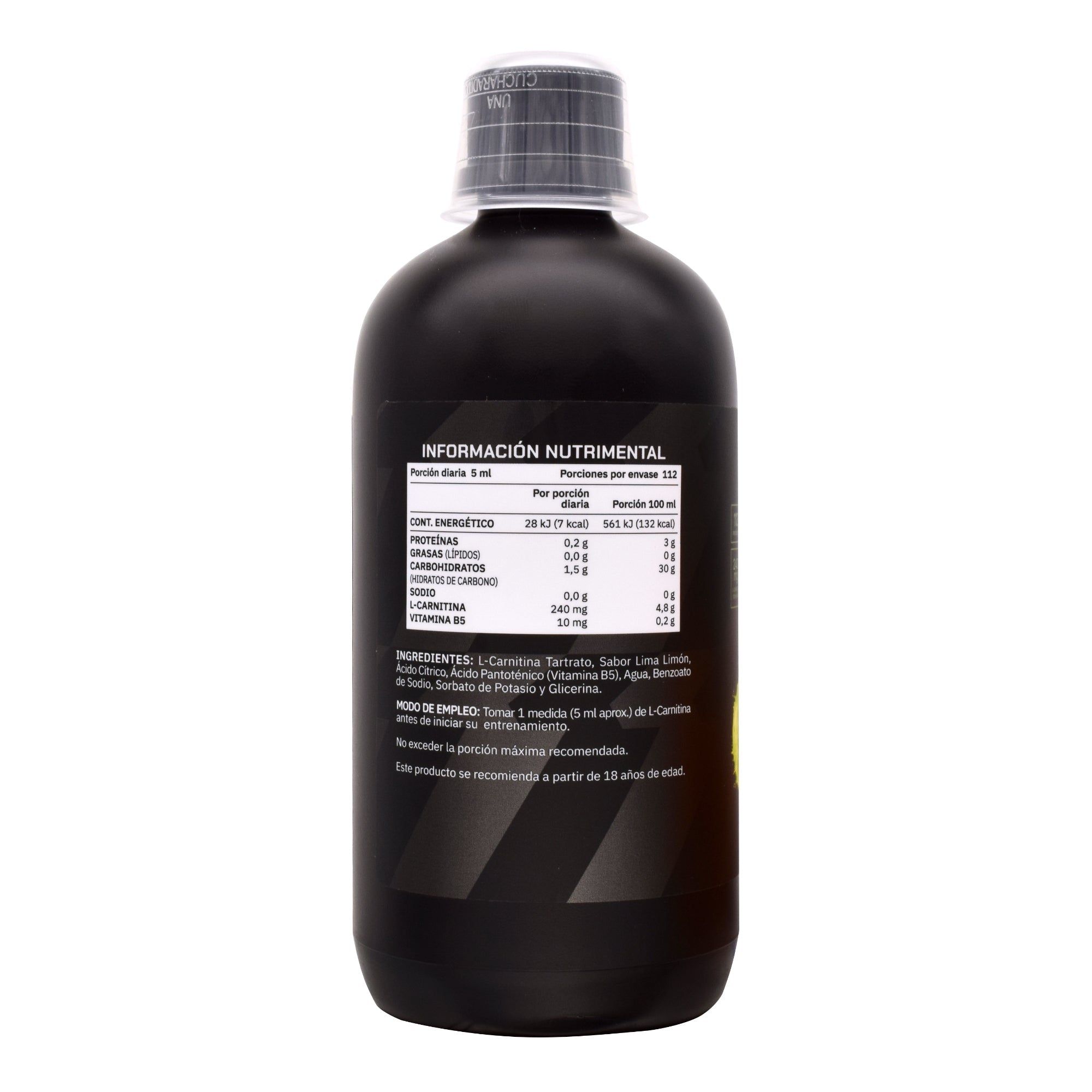 L Carnitina Liquida Sabor Limon 560 Ml