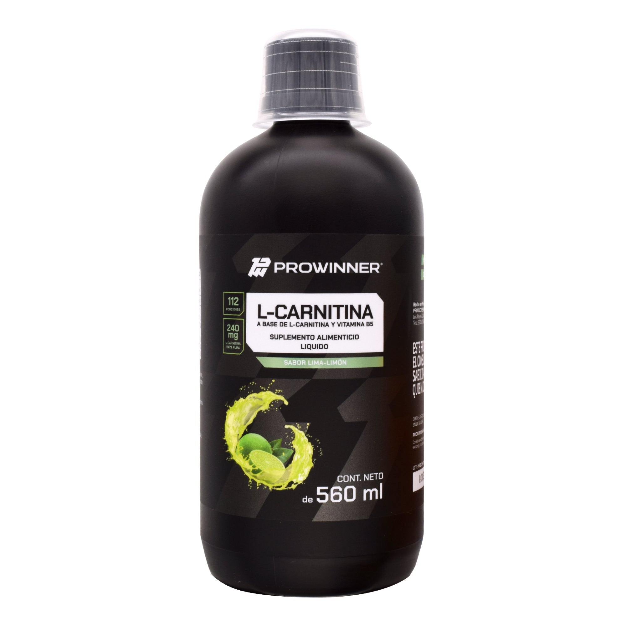 L Carnitina Liquida Sabor Limon 560 Ml