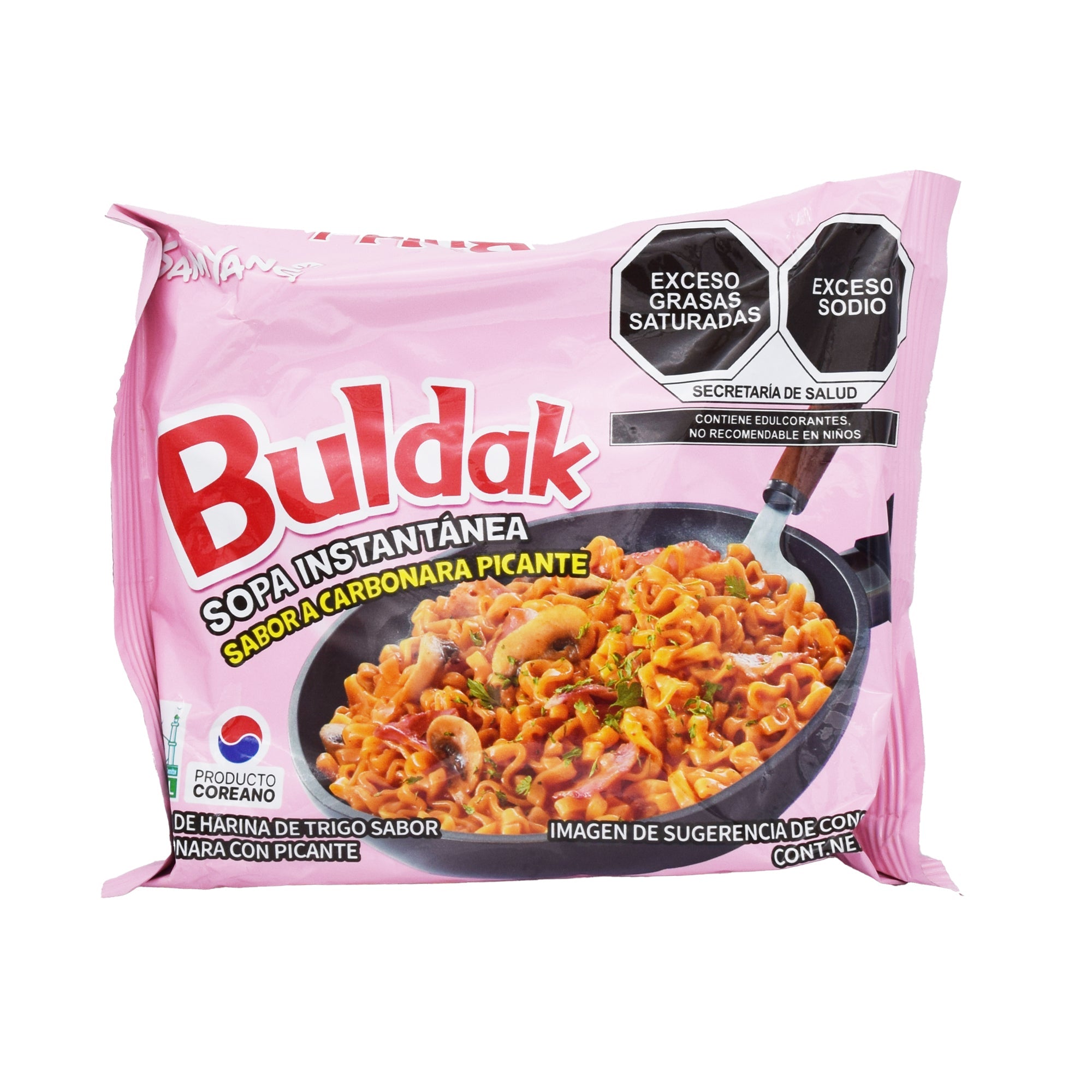 Sopa Instantanea Carbonara Picante Buldak 130 G