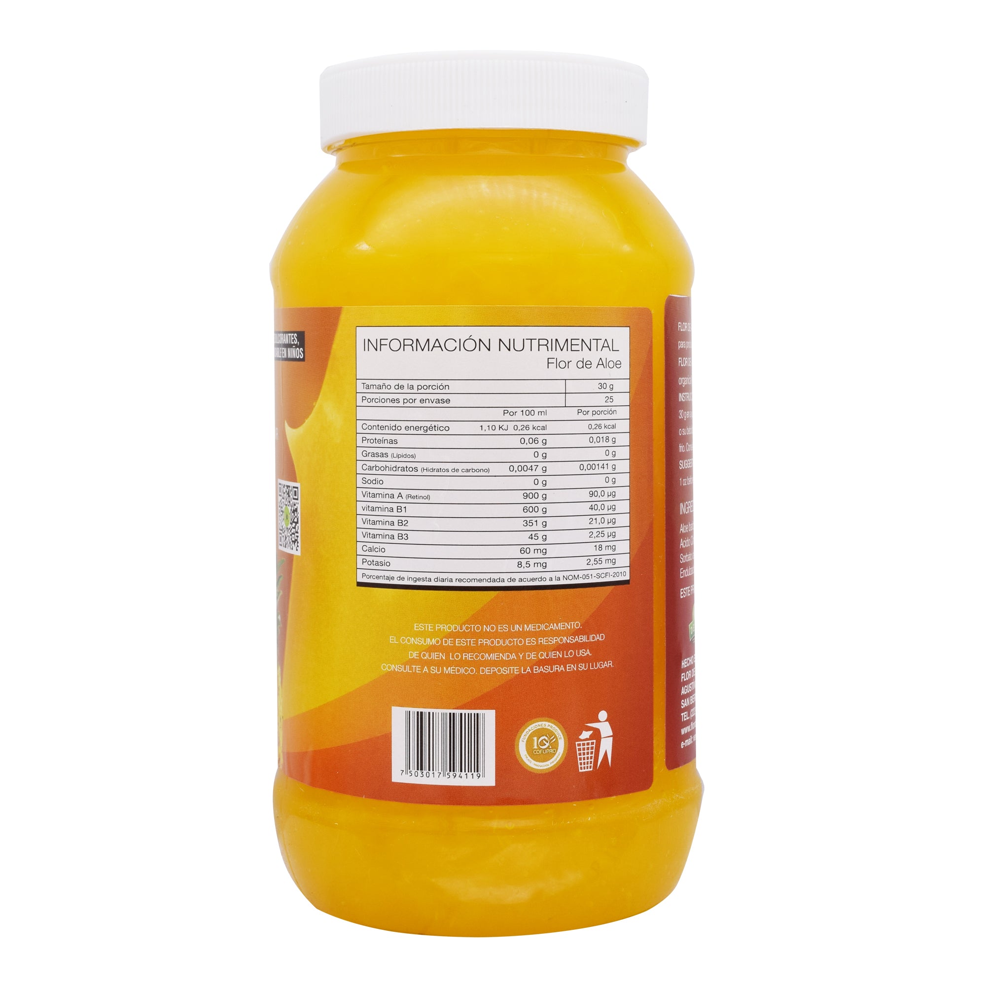 Pulpa De Sabila Pina 750 G