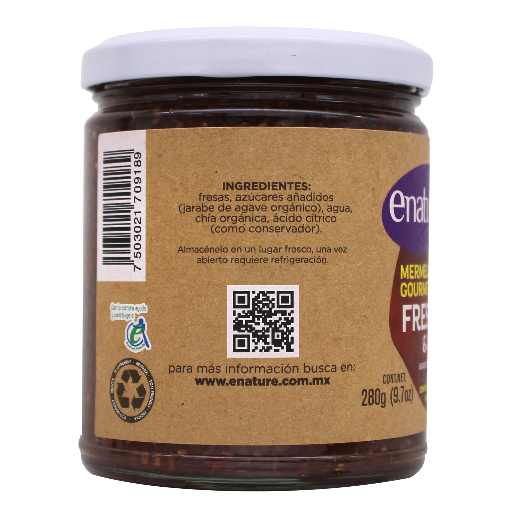 Mermelada Fresa Chia 280 G
