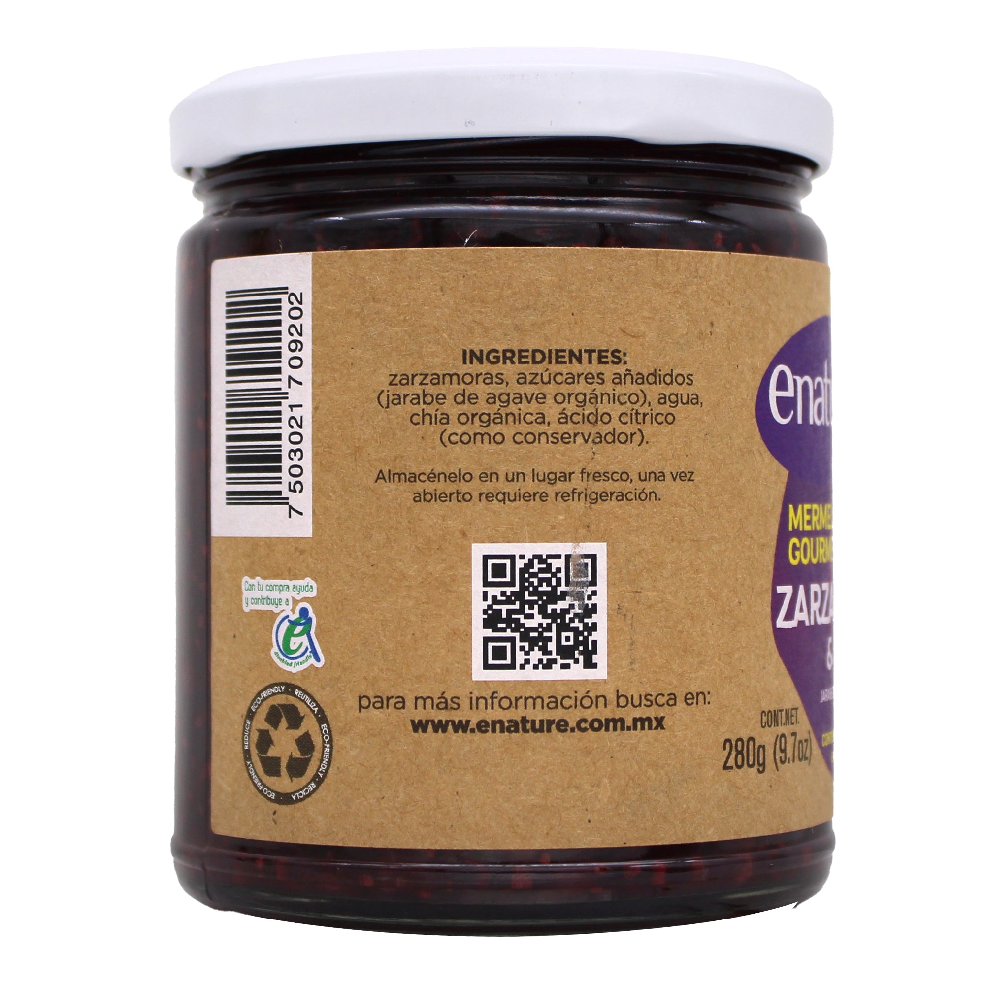 Mermelada Zarzamora Chia 280 G