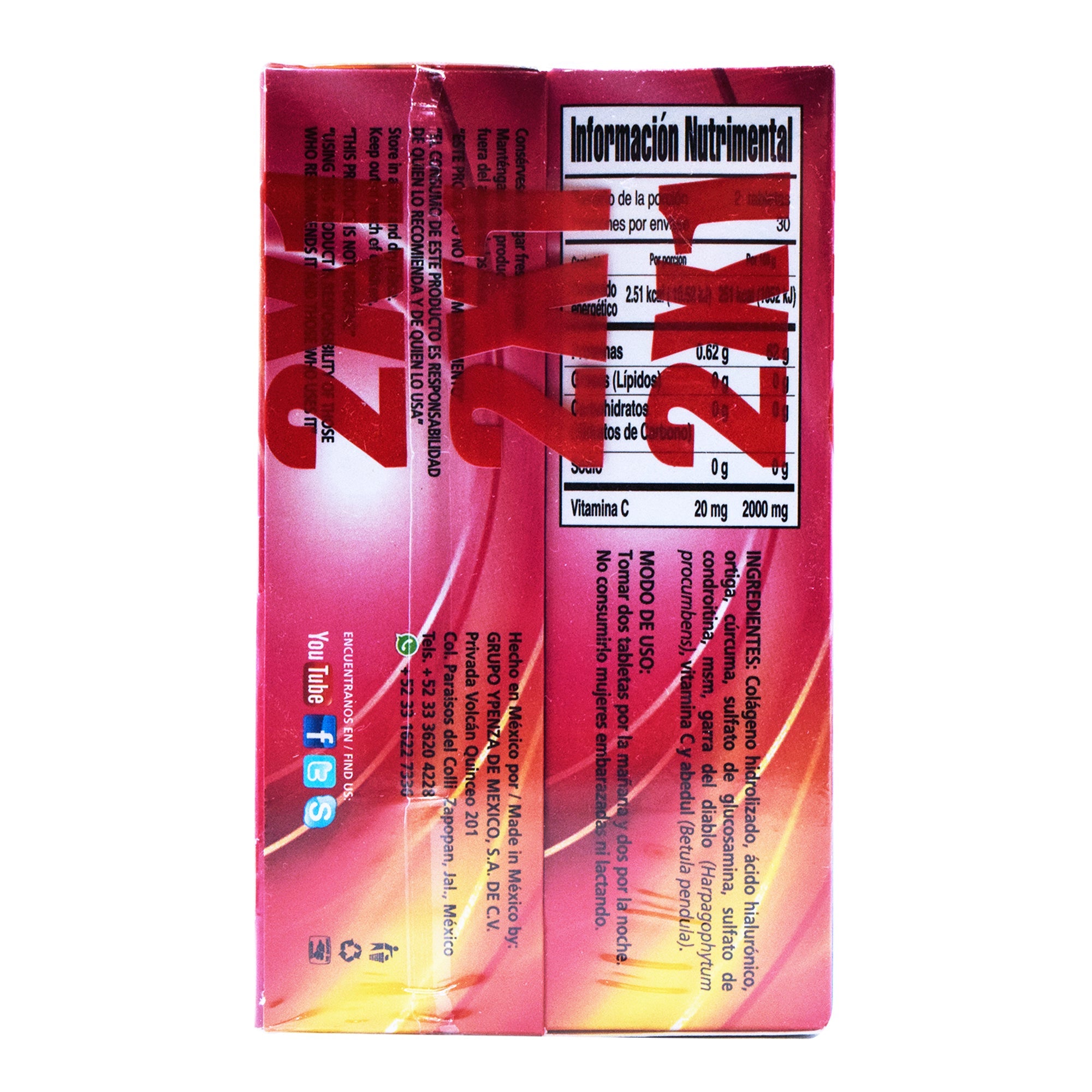 Colageno 60 Tab 2X1