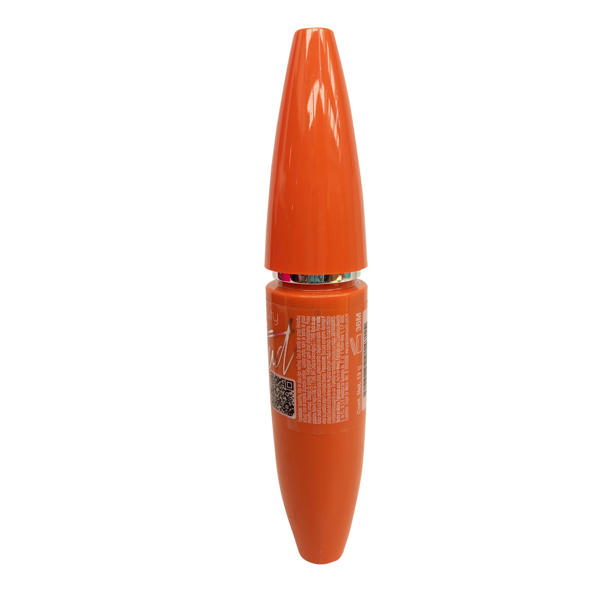 Mascara Para Pestanas Con Fibras Alargadoras Cepillo De Silicon 13 G