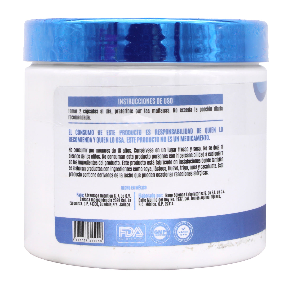 Calostro Bovino Con Probioticos 120 Capsulas