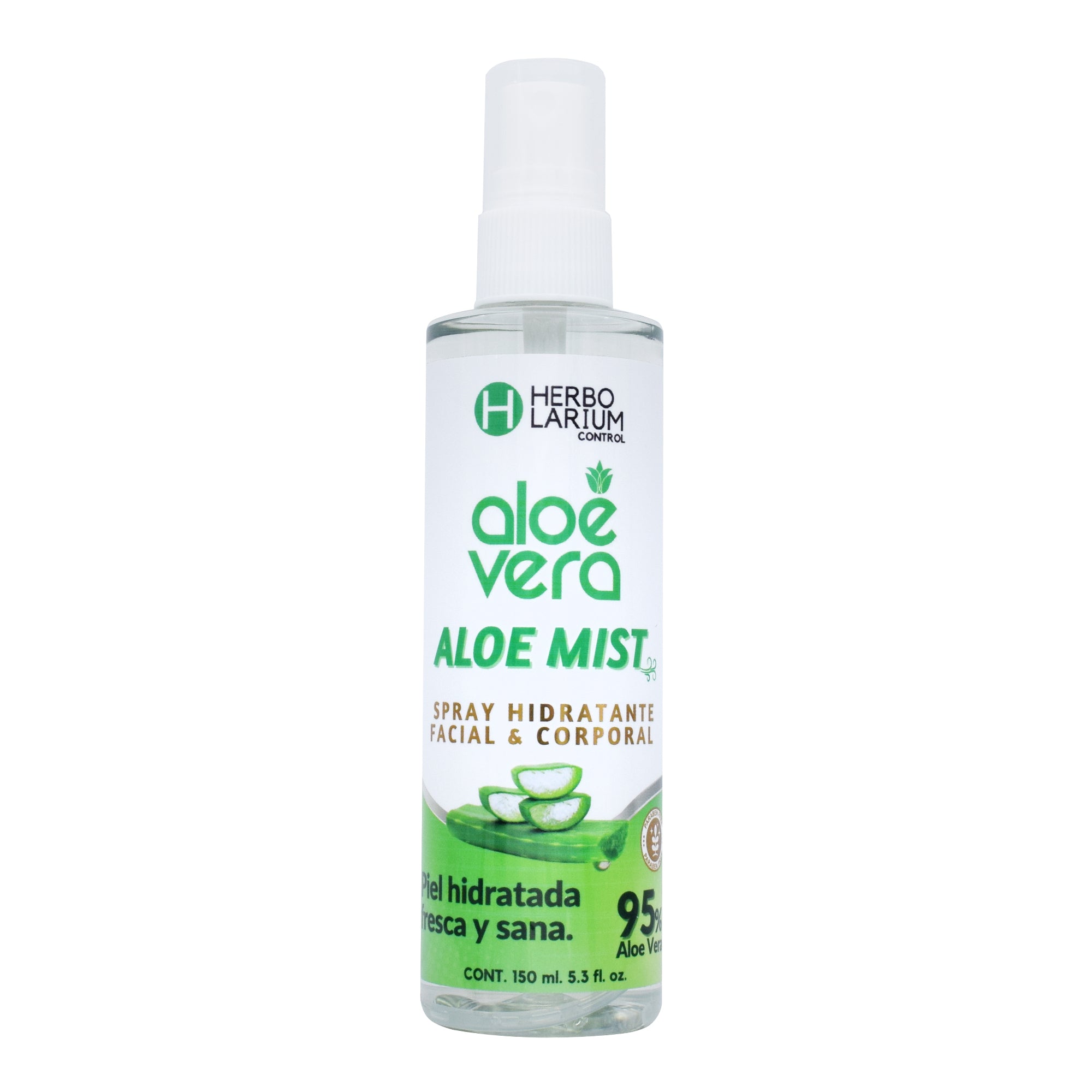 Spray Facial Hidratante Aloe Vera 150 Ml HERBOLARIUM CONTROL