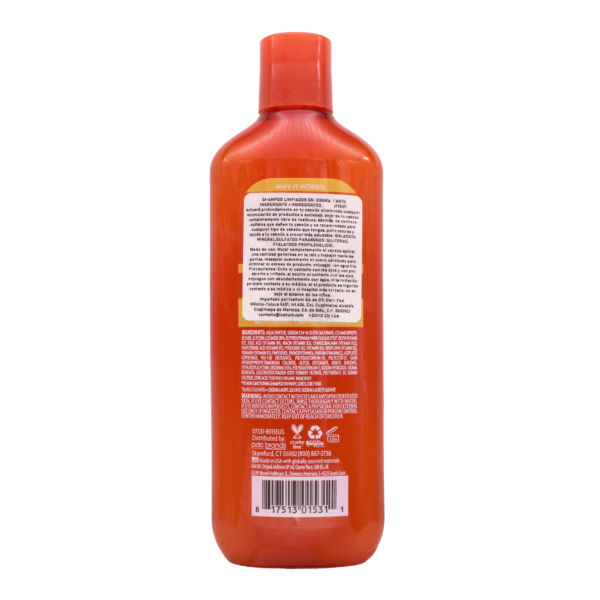 Shampoo Crema Limpiadora 400 Ml