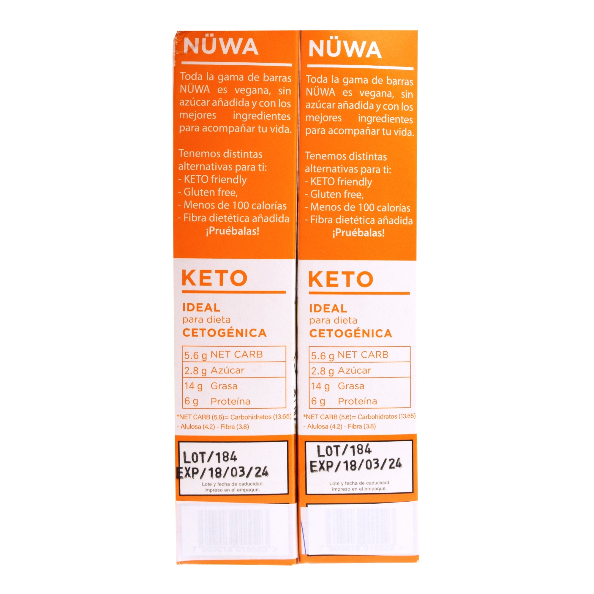 Barra De Superfoods Coco Nuez Almendra 30 G (Paquete 8)