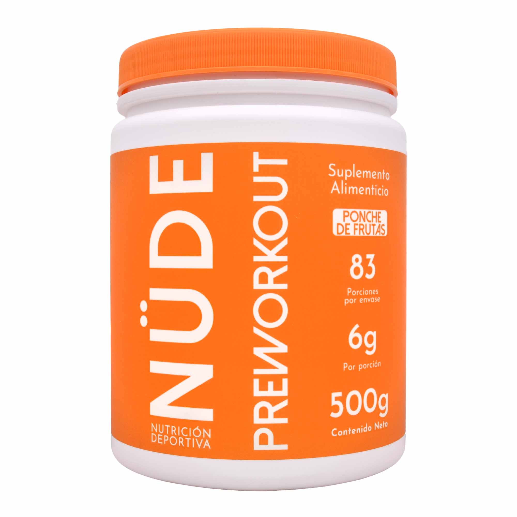 Preworkout Ponche De Frutas 500 G