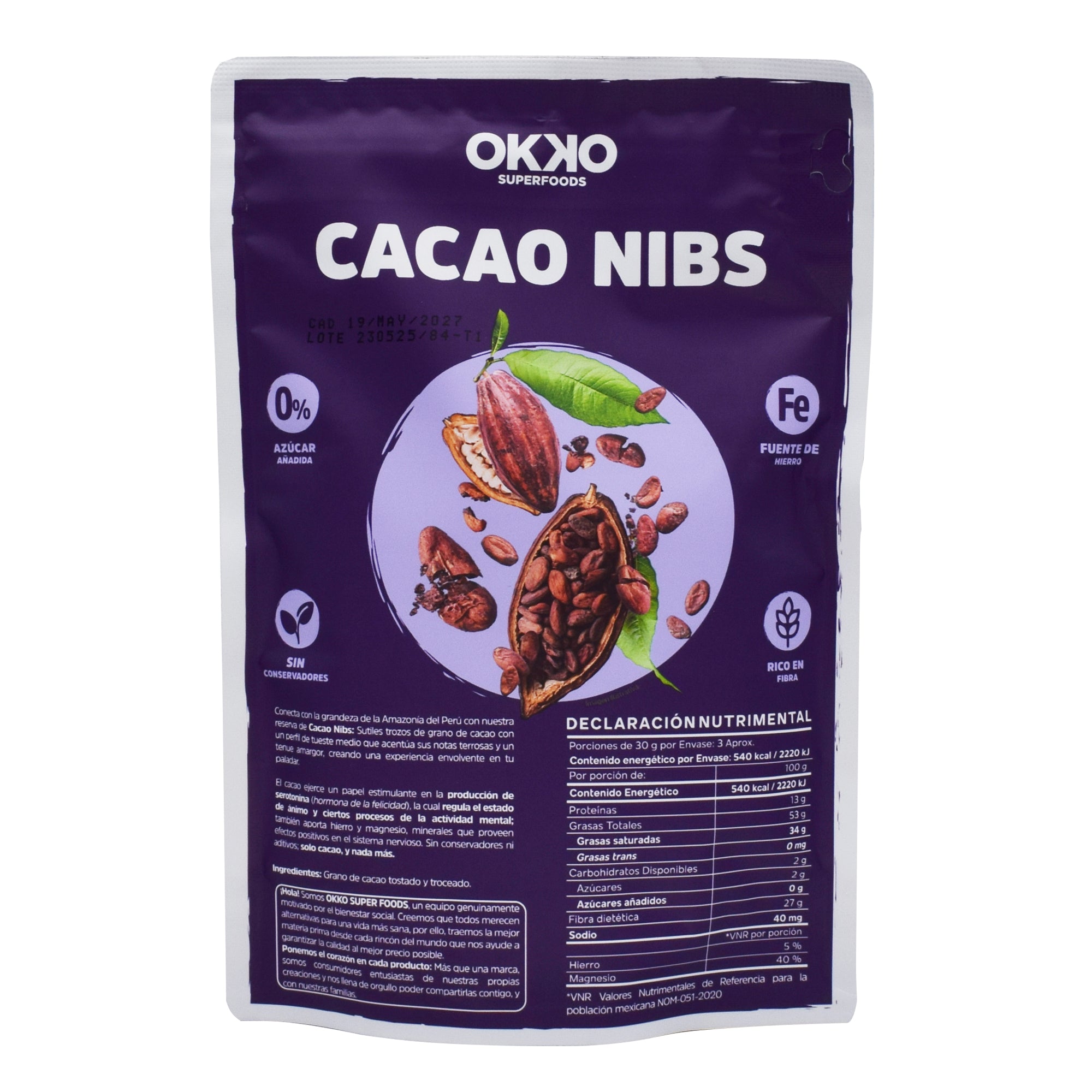 Cacao Nibs 100 G