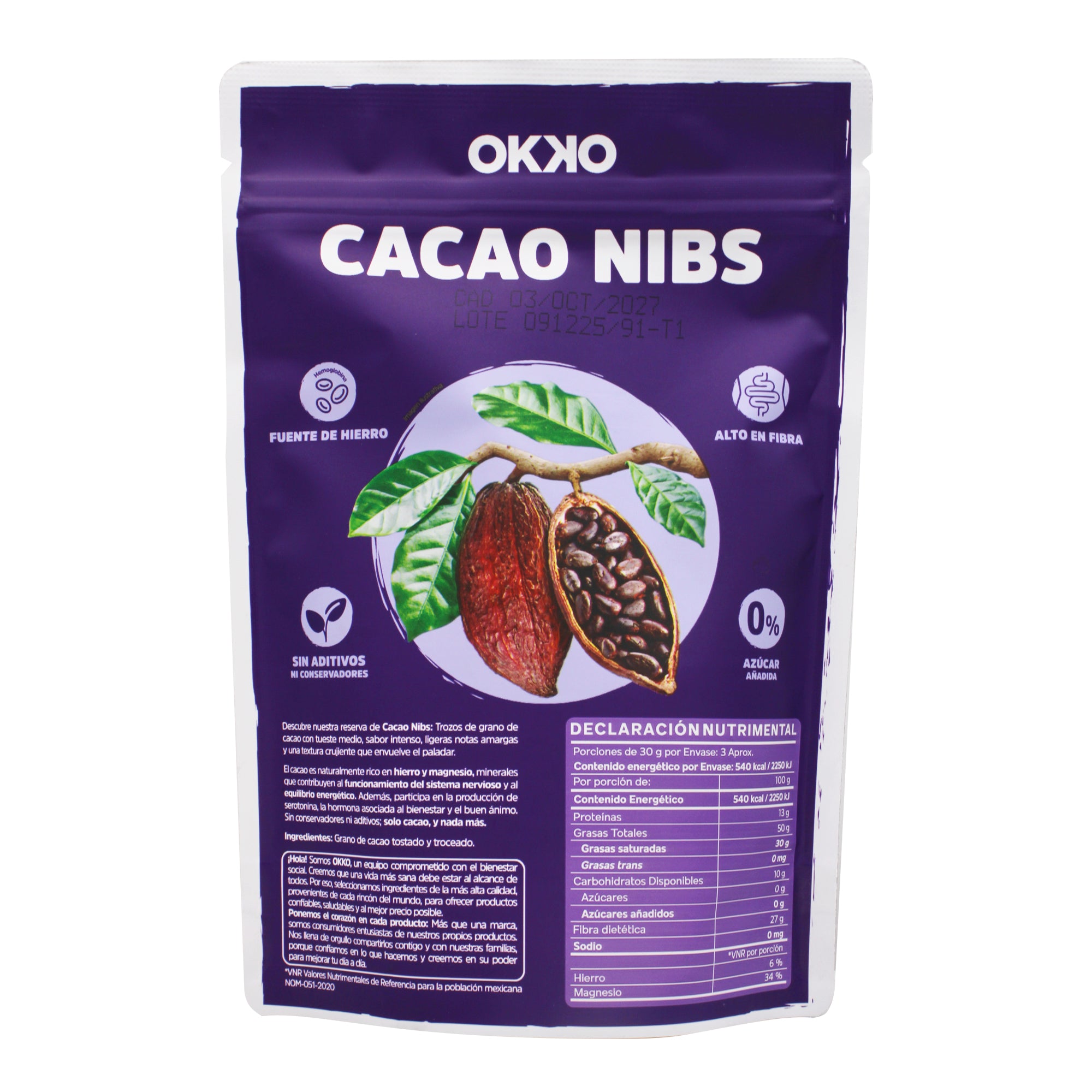 Cacao Nibs 100 G