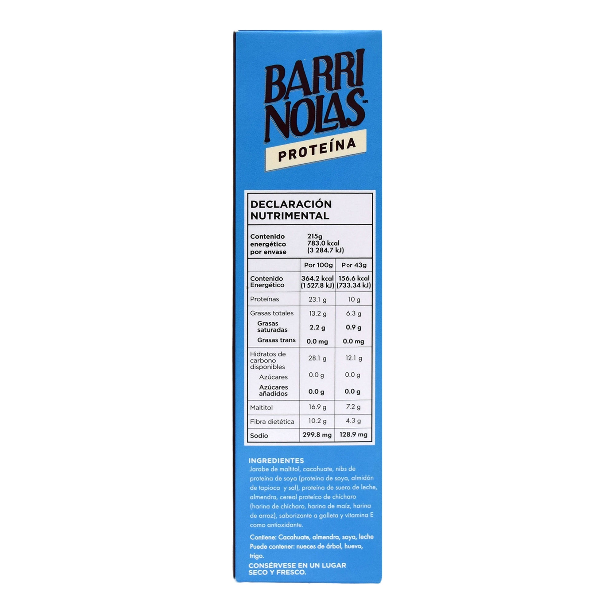 Barra Cookies And Cream 43 G (PAQUETE 5)